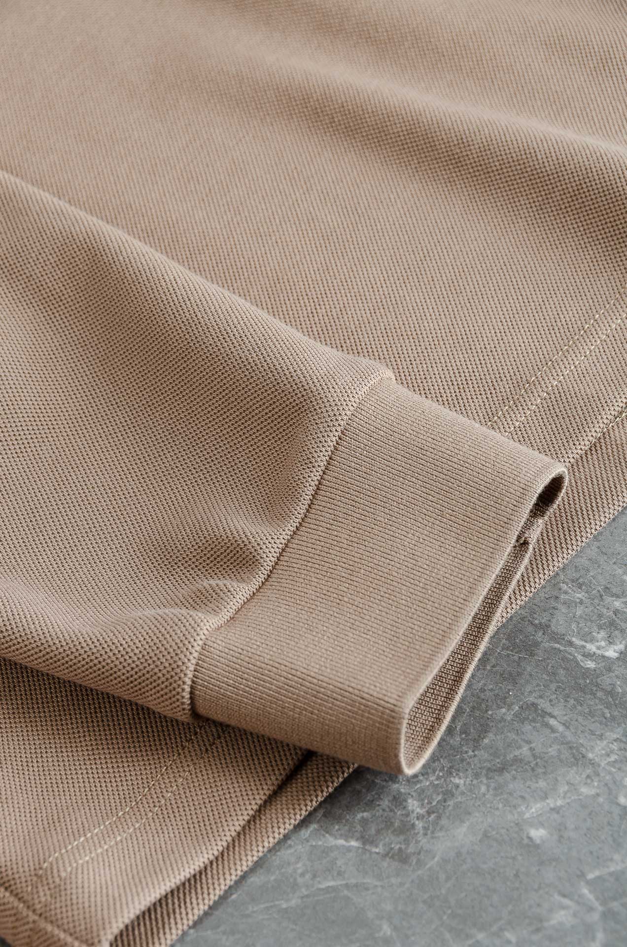 Loro Piana诺悠翩雅 2026FW新品 轻奢男士翻领长袖T恤衫#精选客供进口长绒棉采用高密度工艺