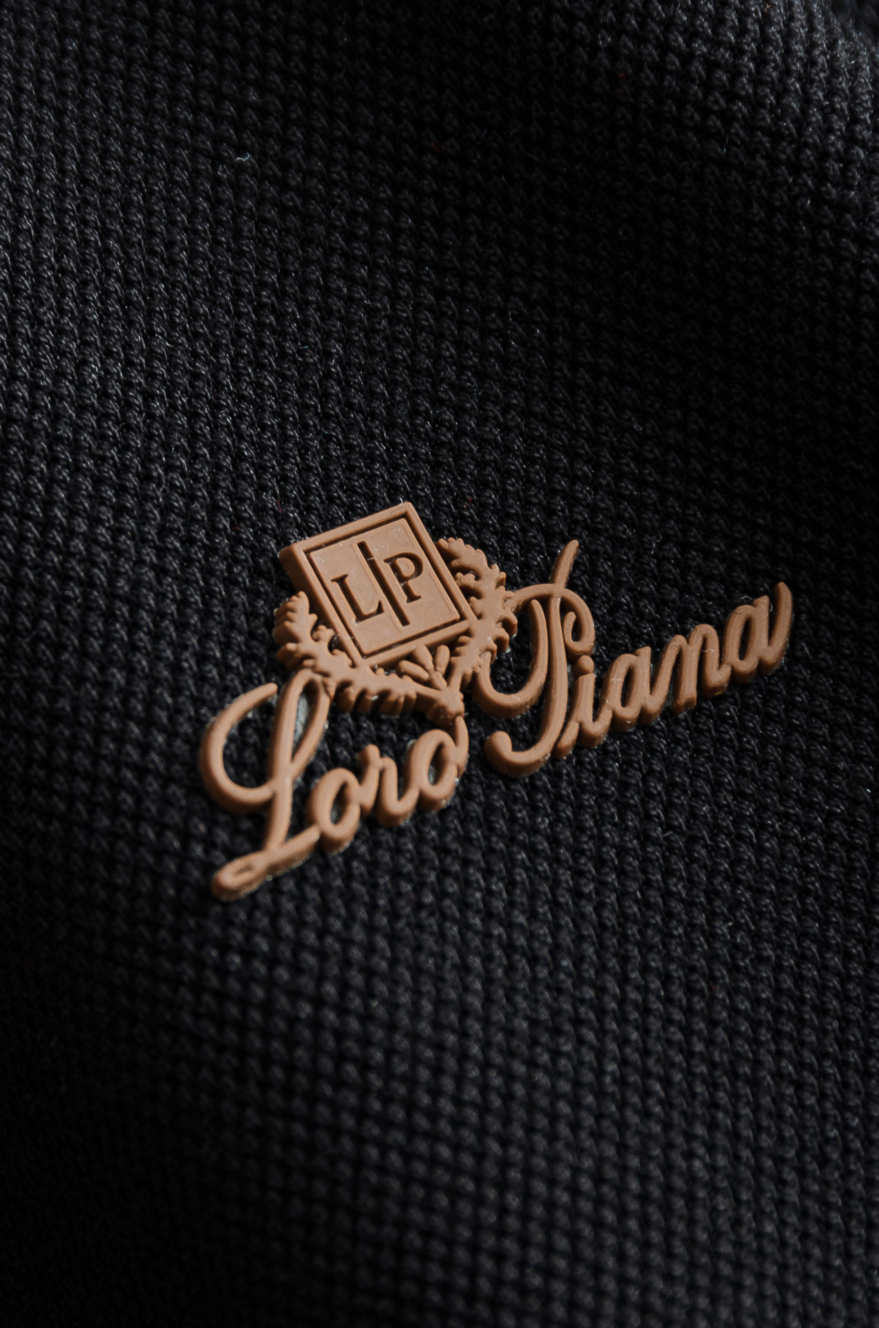 Loro Piana诺悠翩雅 2026FW新品 轻奢男士翻领长袖T恤衫#精选客供进口长绒棉采用高密度工艺