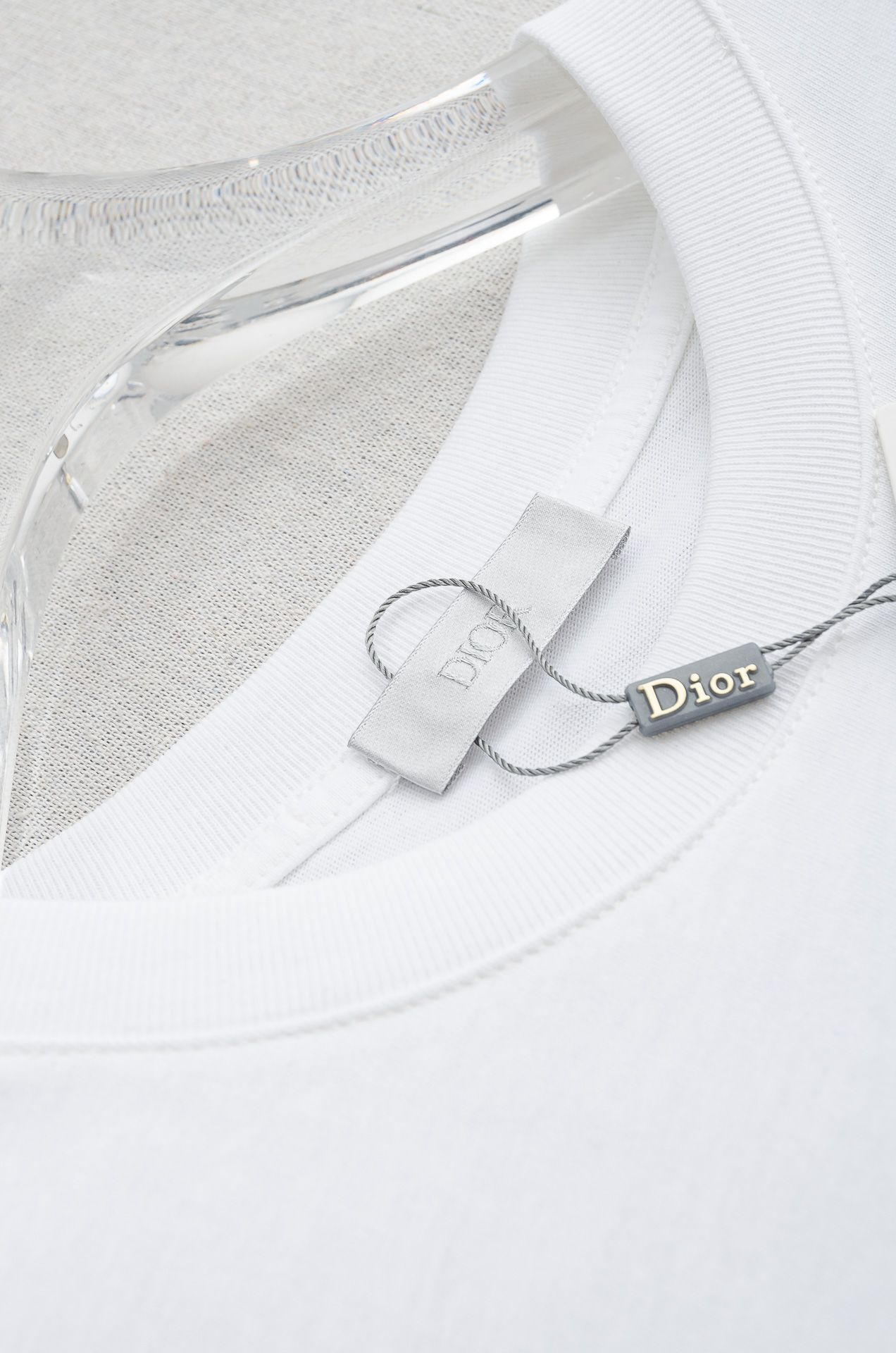 🌾 Di＊or 迪＊奥2026SS最新客供进口长绒棉立体剪裁男士圆领短袖T恤衫#定织定染100%长绒棉，