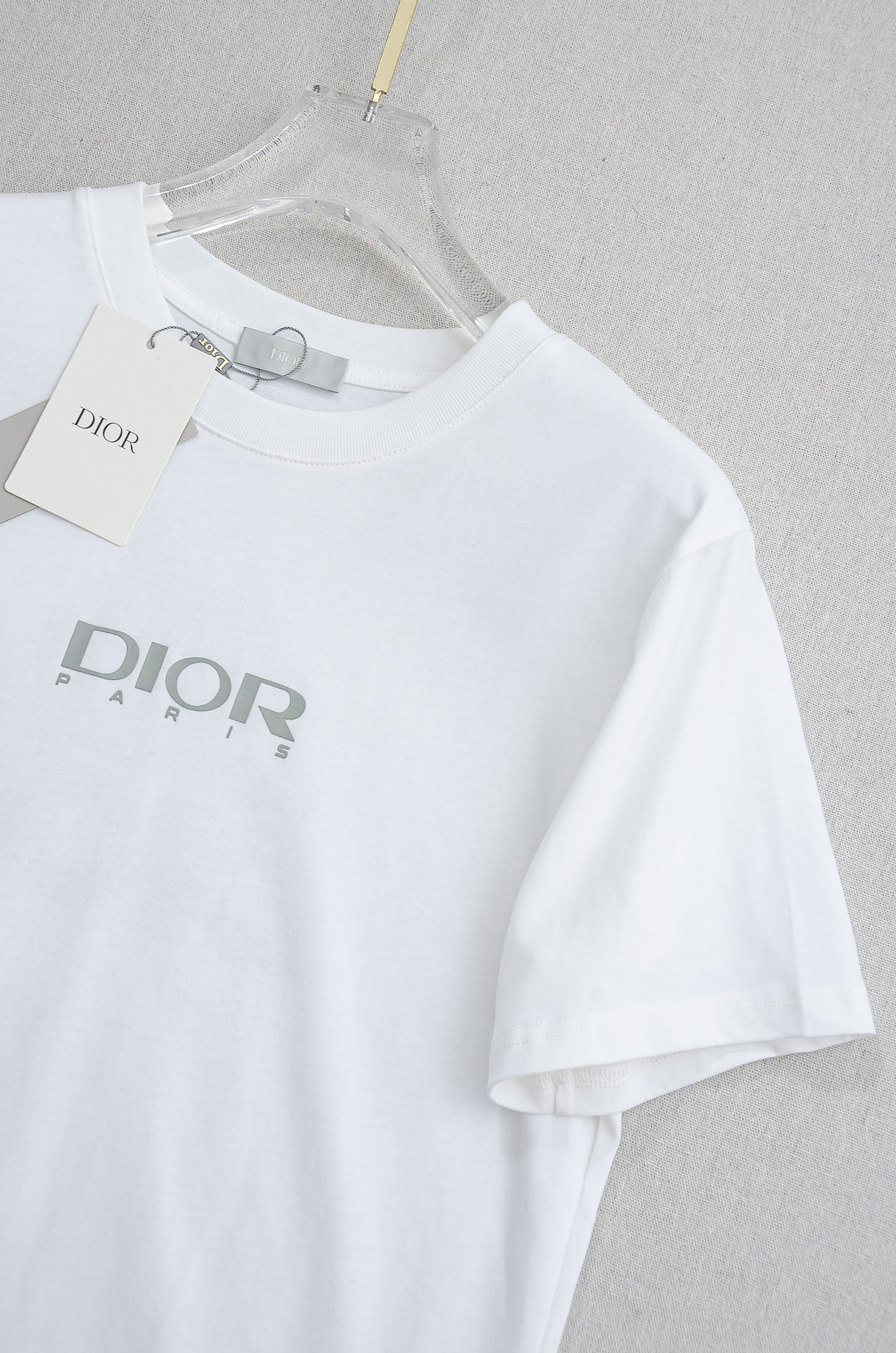 🌾 Di＊or 迪＊奥2026SS最新客供进口长绒棉立体剪裁男士圆领短袖T恤衫#定织定染100%长绒棉，