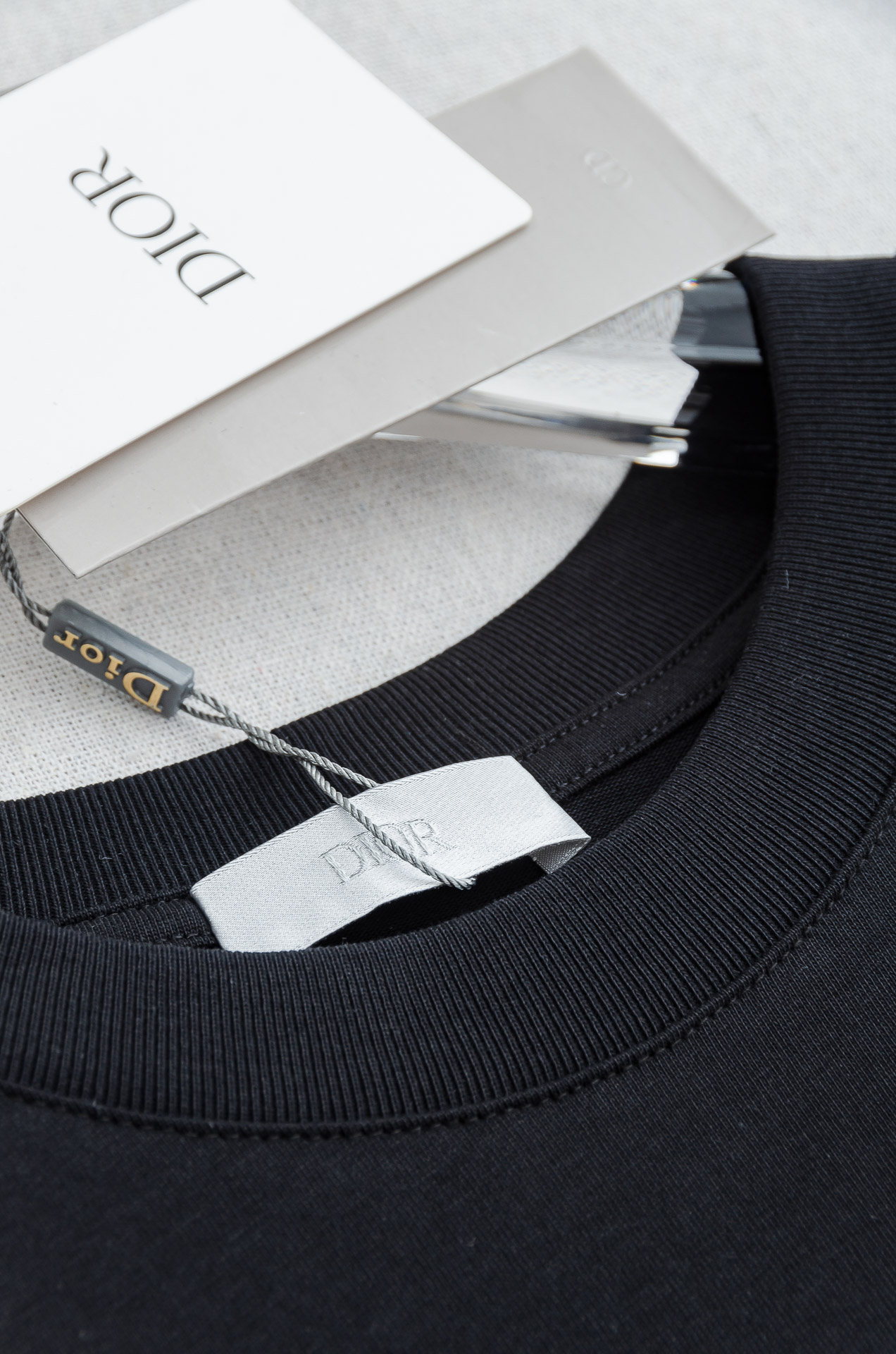 🌾 Di＊or 迪＊奥2026SS最新客供进口长绒棉立体剪裁男士圆领短袖T恤衫#定织定染100%长绒棉，