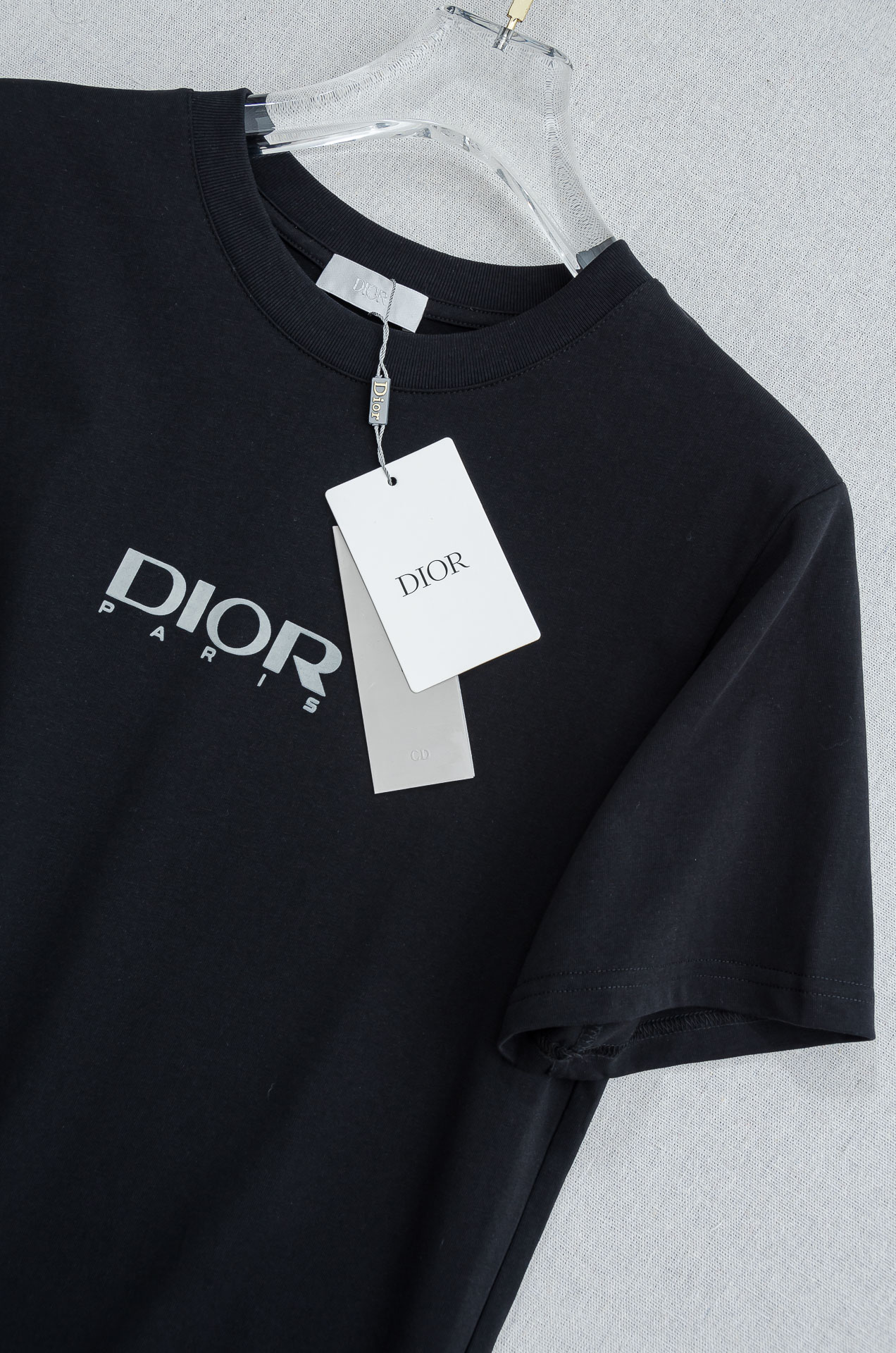 🌾 Di＊or 迪＊奥2026SS最新客供进口长绒棉立体剪裁男士圆领短袖T恤衫#定织定染100%长绒棉，