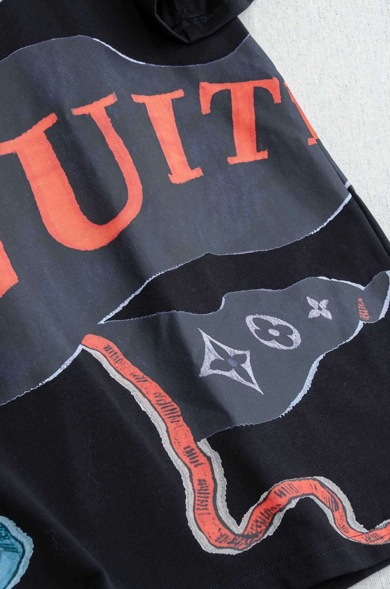 🌾 LV 2026SS最新客供进口长绒棉立体剪裁男士圆领短袖T恤衫#定织定染100%长绒棉，最大程度的给