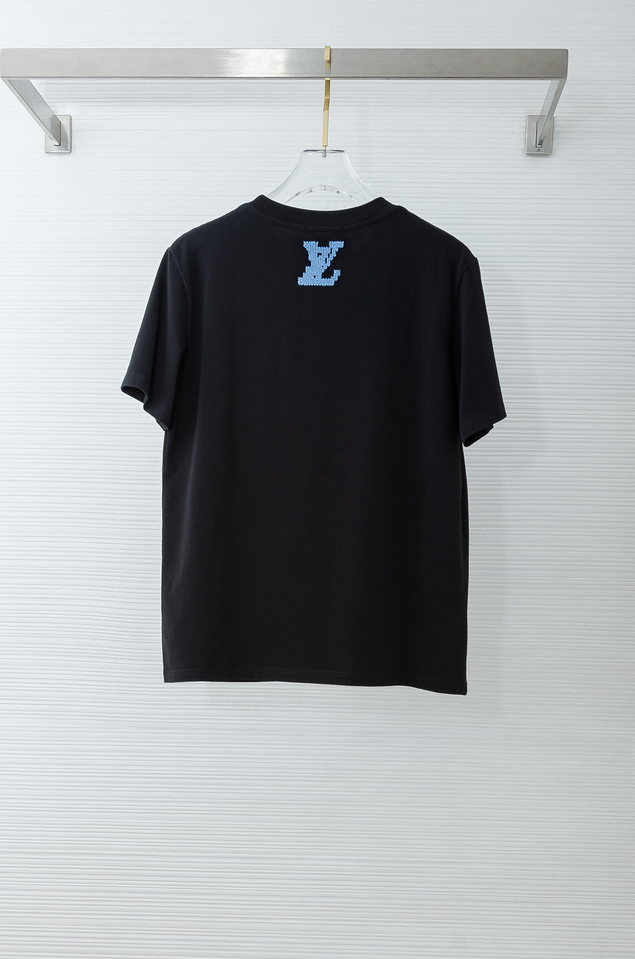 🌾 LV 2026SS最新客供进口长绒棉立体剪裁男士圆领短袖T恤衫#定织定染100%长绒棉，最大程度的给