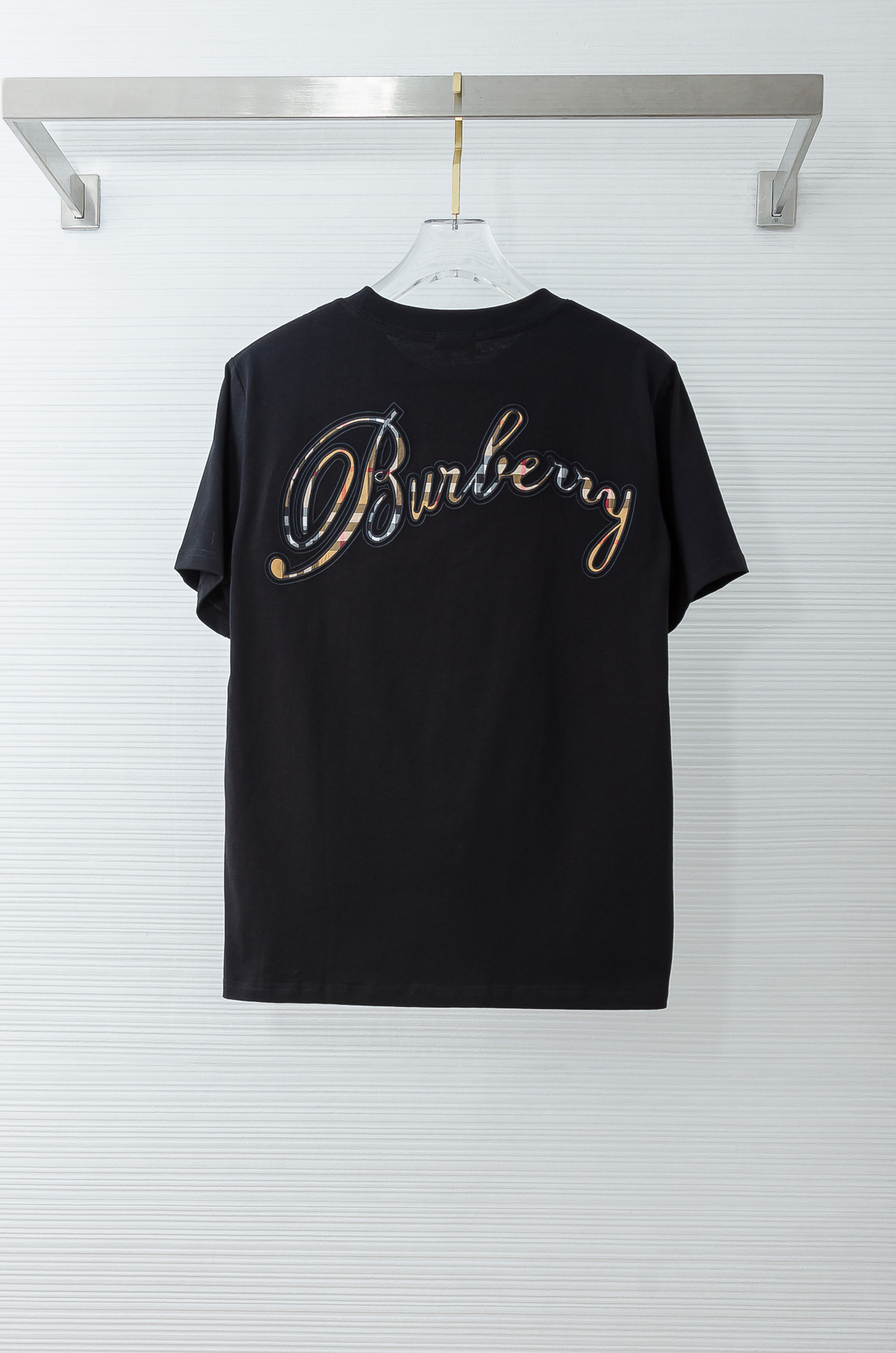 🌾 BURB*ERRY巴宝＊莉2026SS最新客供进口长绒棉立体剪裁男士圆领短袖T恤衫#定织定染100%