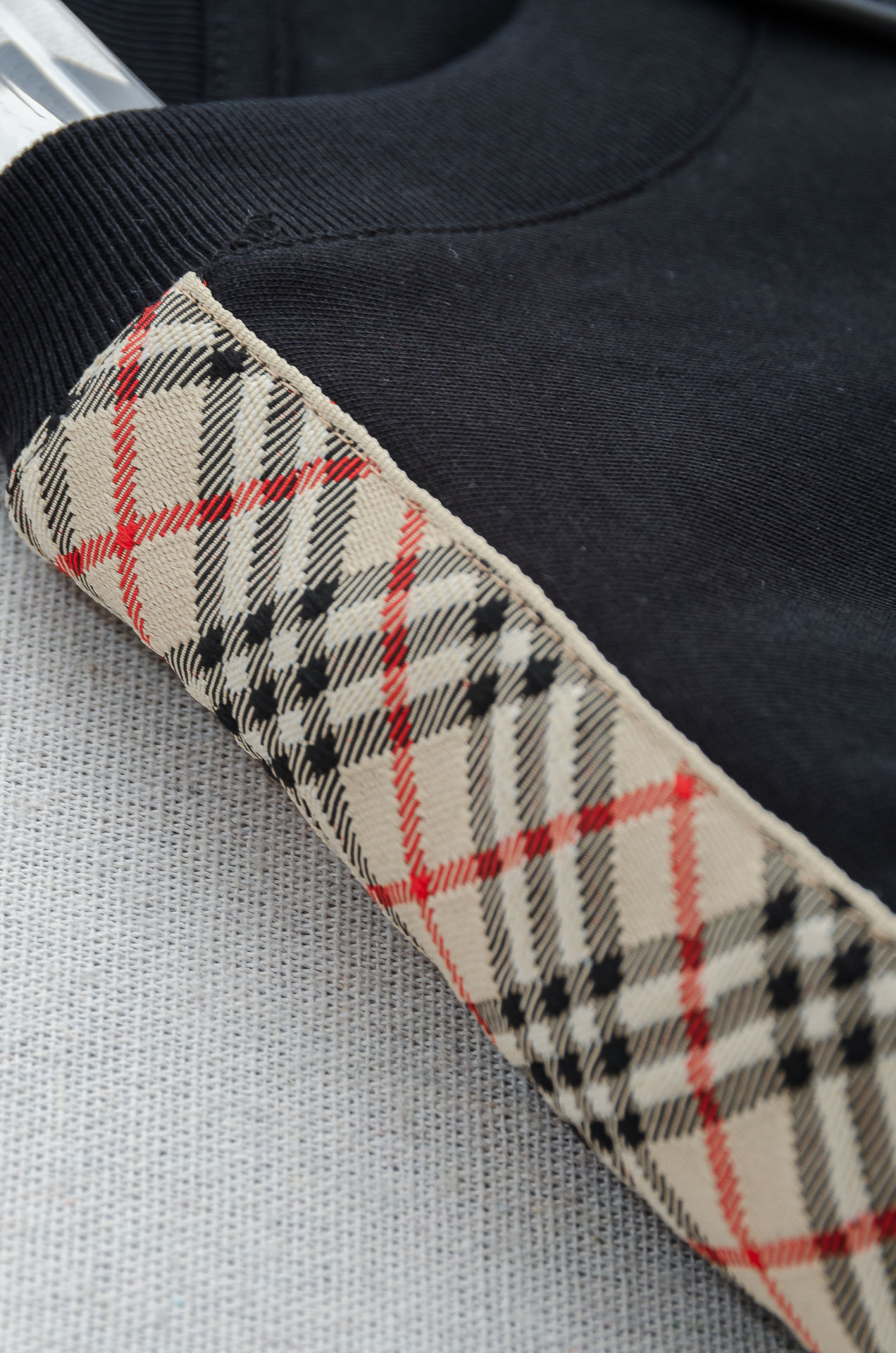 🌾 BURB*ERRY巴宝＊莉2026SS最新客供进口长绒棉立体剪裁男士圆领短袖T恤衫#定织定染100%