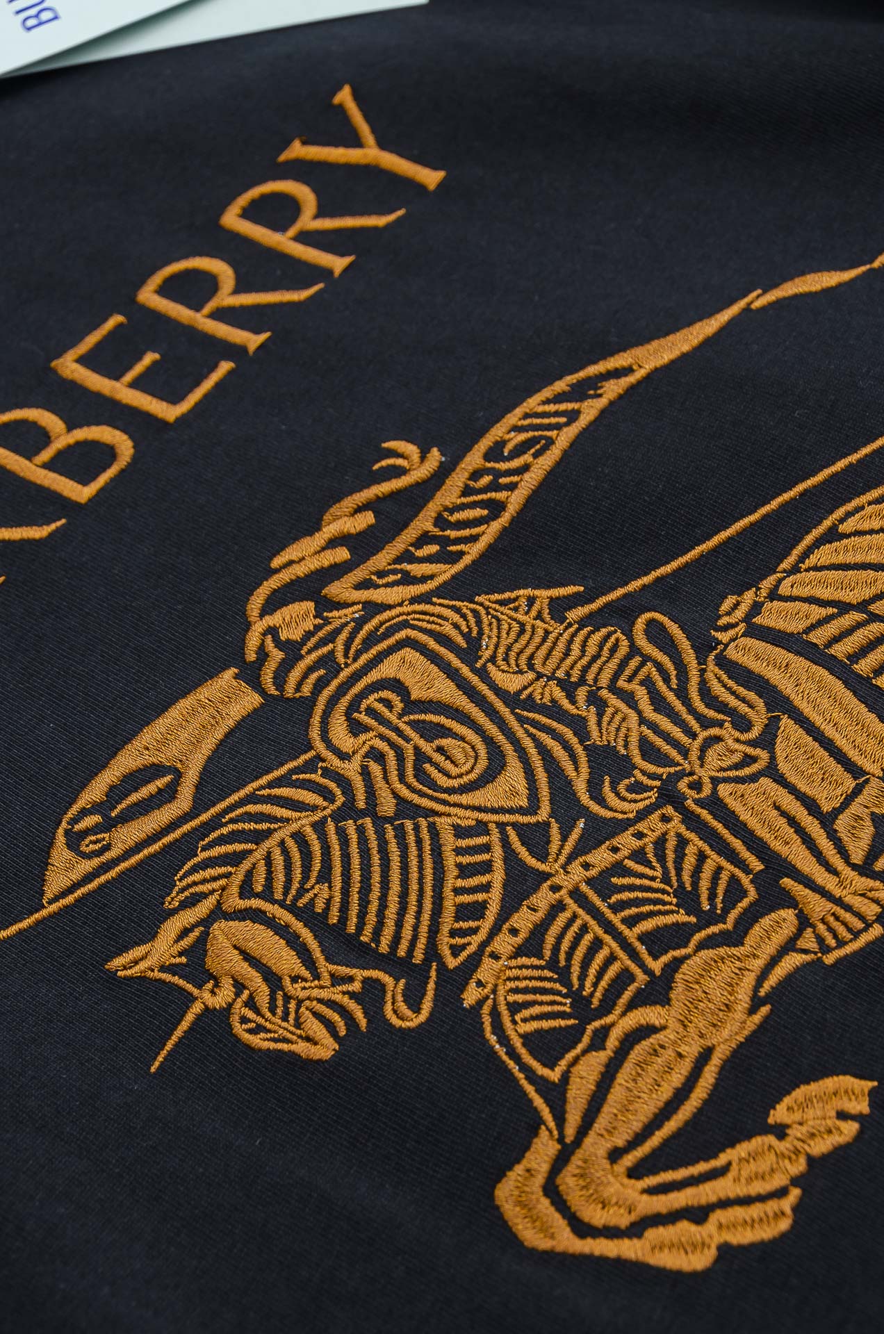 🌾 BURBE*RRY巴＊宝莉2026SS最新客供进口长绒棉立体剪裁男士圆领短袖T恤衫#定织定染100%