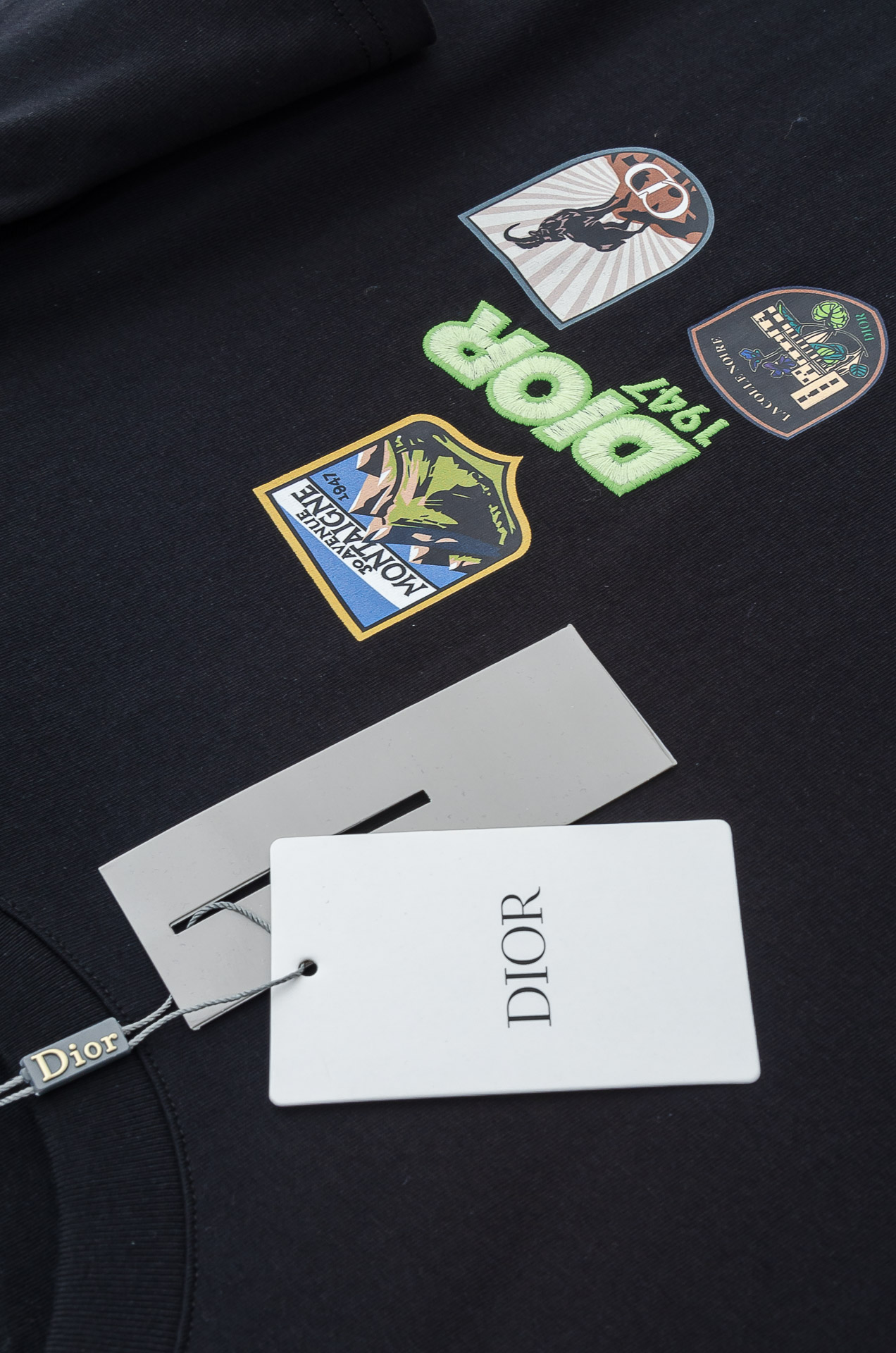 🌾 Di＊or 迪＊奥2026SS最新客供进口长绒棉立体剪裁男士圆领短袖T恤衫#定织定染100%长绒棉，