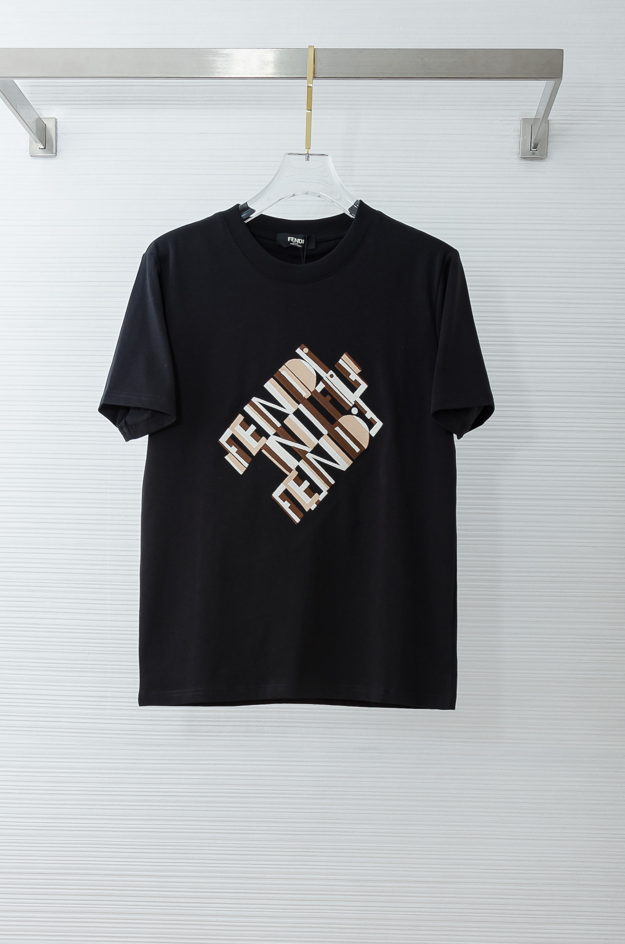 🌾 FEN*DI 芬＊迪2026SS最新客供进口长绒棉立体剪裁男士圆领短袖T恤衫#定织定染100%长绒棉