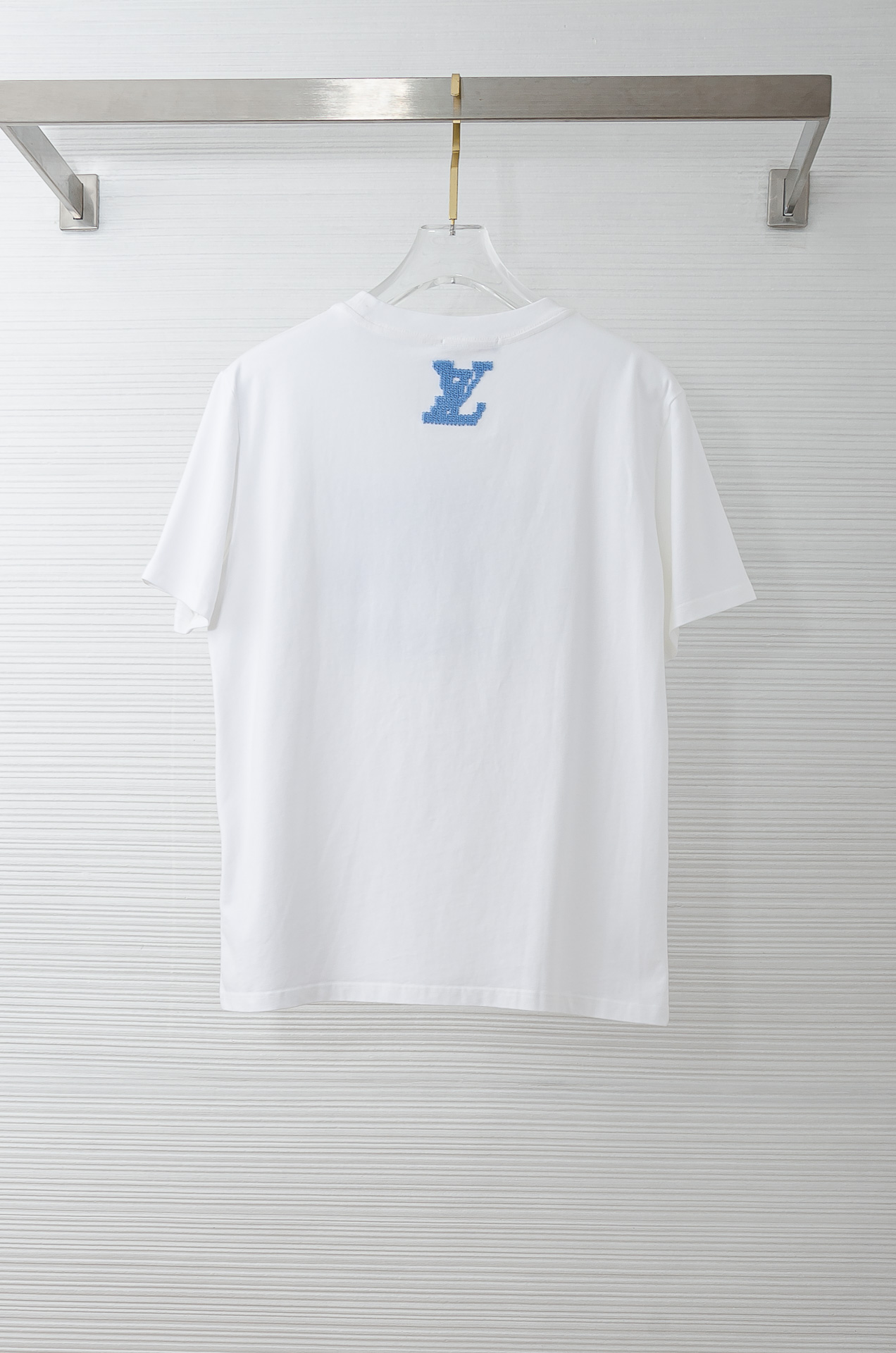 🌾 LV 2026SS最新客供进口长绒棉立体剪裁男士圆领短袖T恤衫#定织定染100%长绒棉，最大程度的给