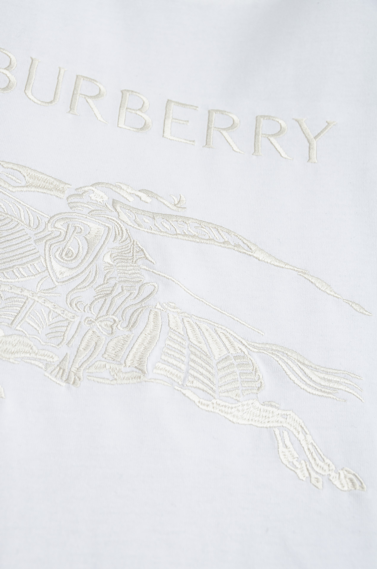 🌾 BURBE*RRY巴＊宝莉2026SS最新客供进口长绒棉立体剪裁男士圆领短袖T恤衫#定织定染100%