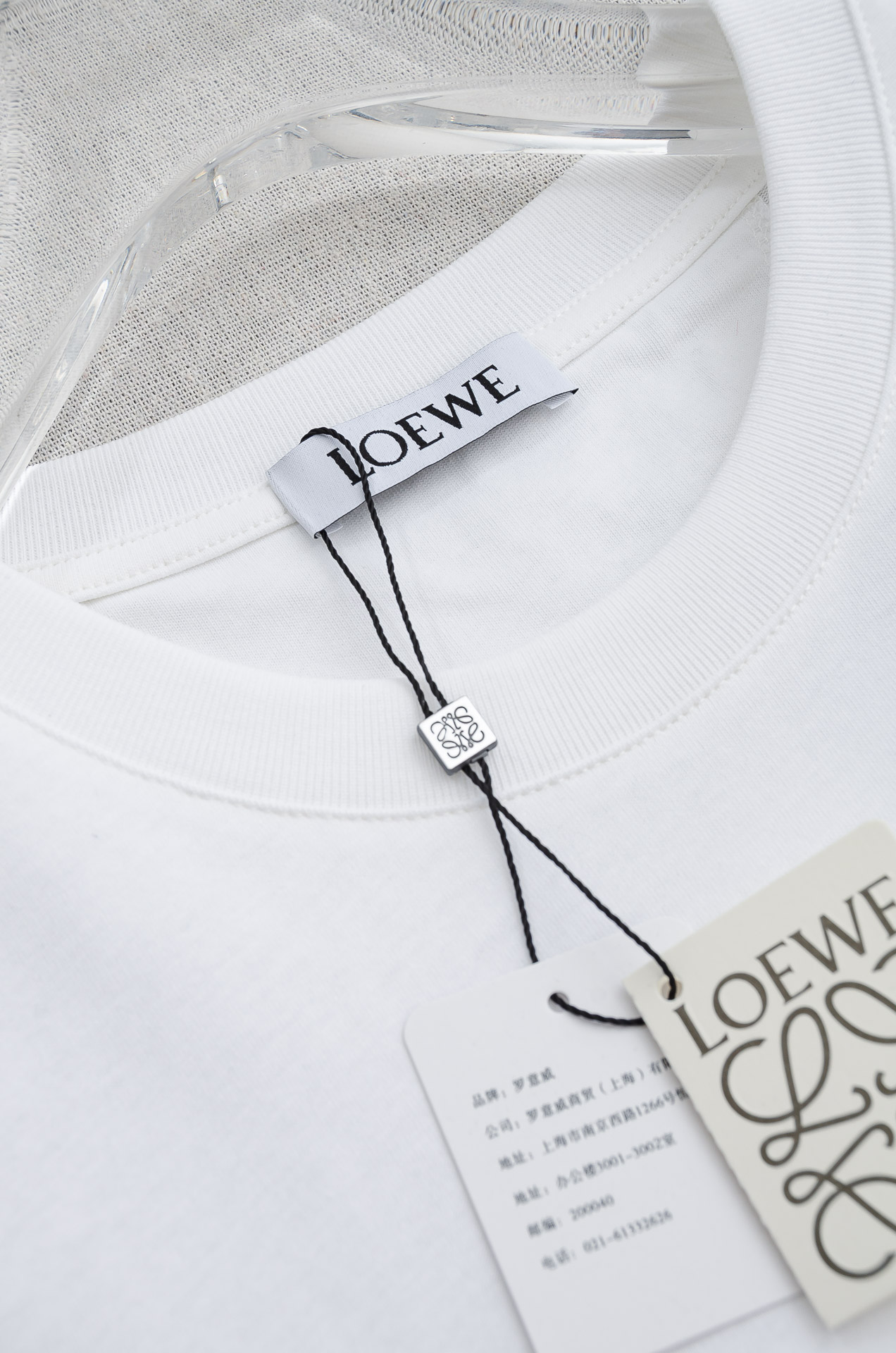 🌾 LOE*WE罗意＊威2026SS最新客供进口长绒棉立体剪裁男士圆领短袖T恤衫#定织定染100%长绒棉