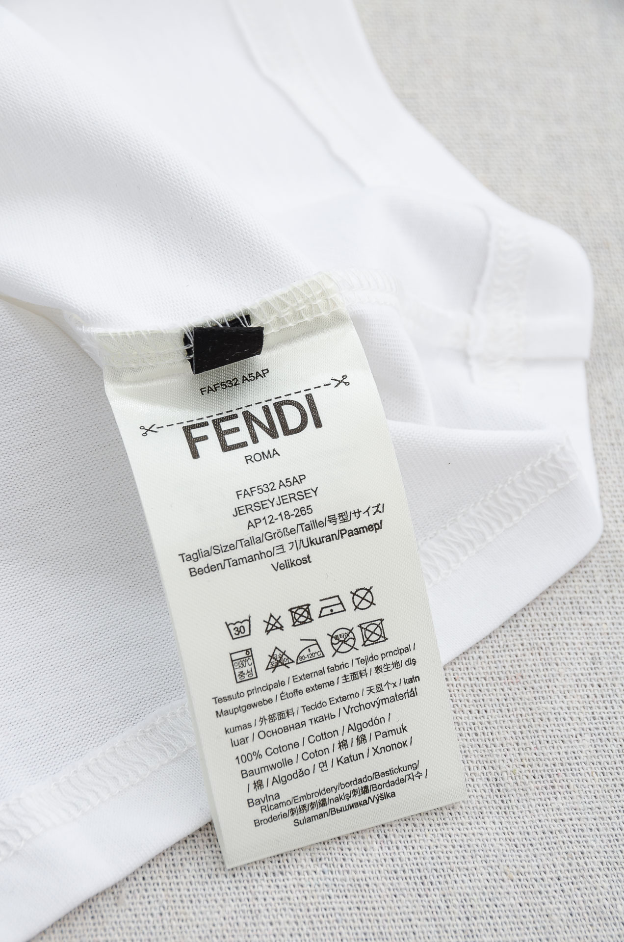 🌾 FEN*DI 芬＊迪2026SS最新客供进口长绒棉立体剪裁男士圆领短袖T恤衫#定织定染100%长绒棉