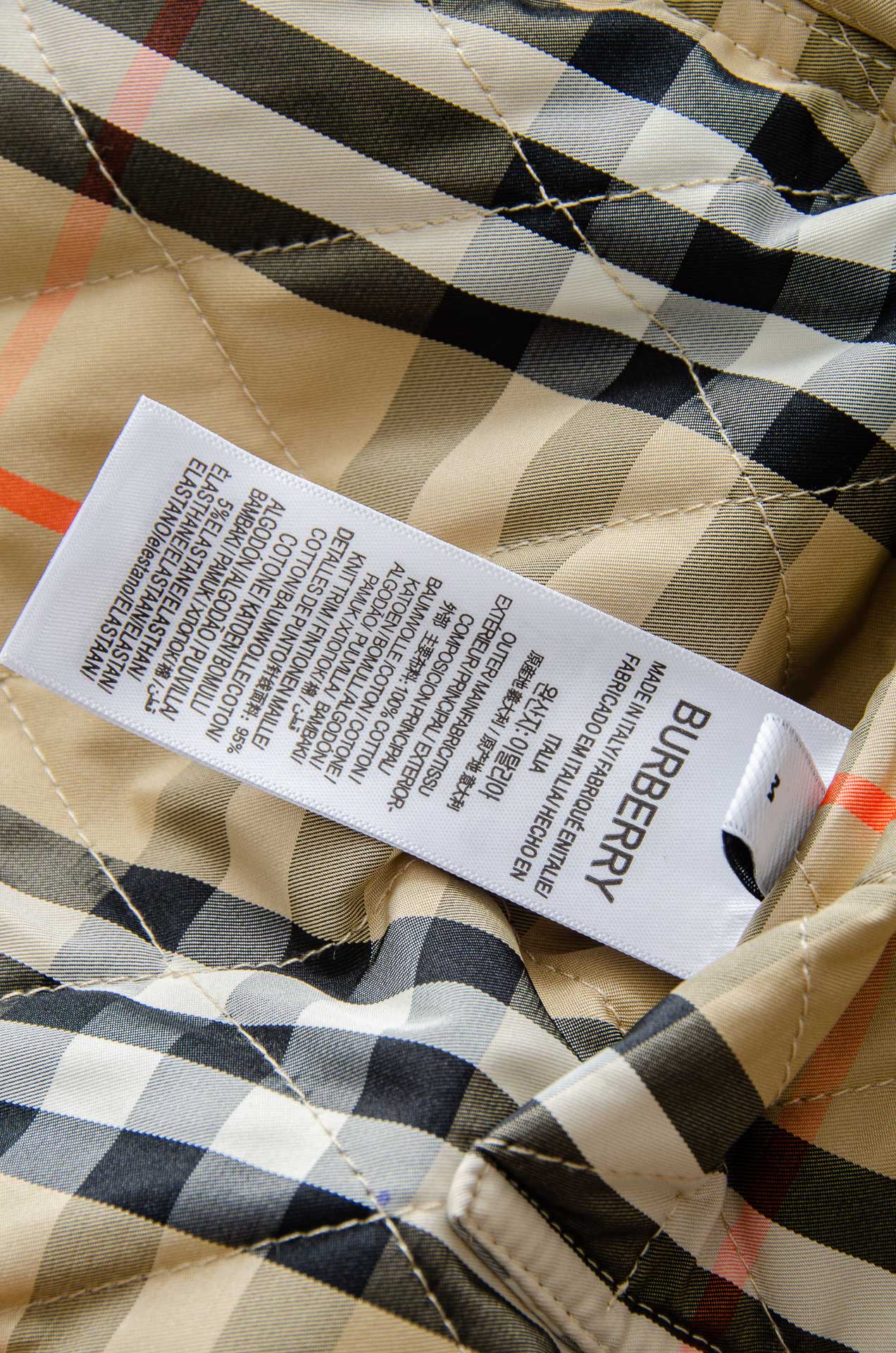 BBR 26FW秋冬新款经典英伦格+刺绣战马士徽标双面穿棉服外套#双面两穿款式，一面现代格纹，另一面为经