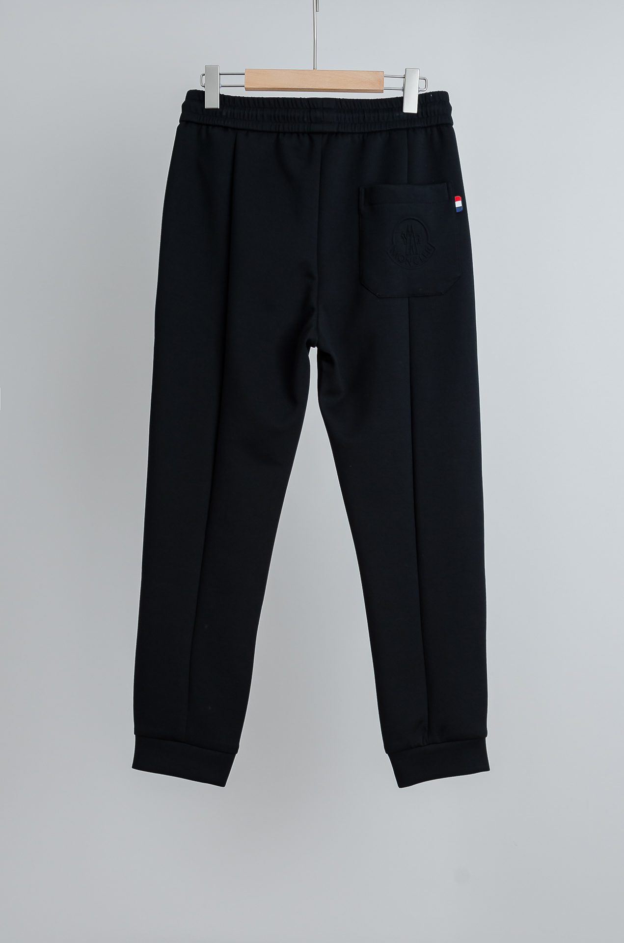 ☀️☀️MONC*LER蒙/口26FW精梳棉混纺挺括有型自带筋骨感抗皱性极强四面弹力包容性好弹力松紧腰搭