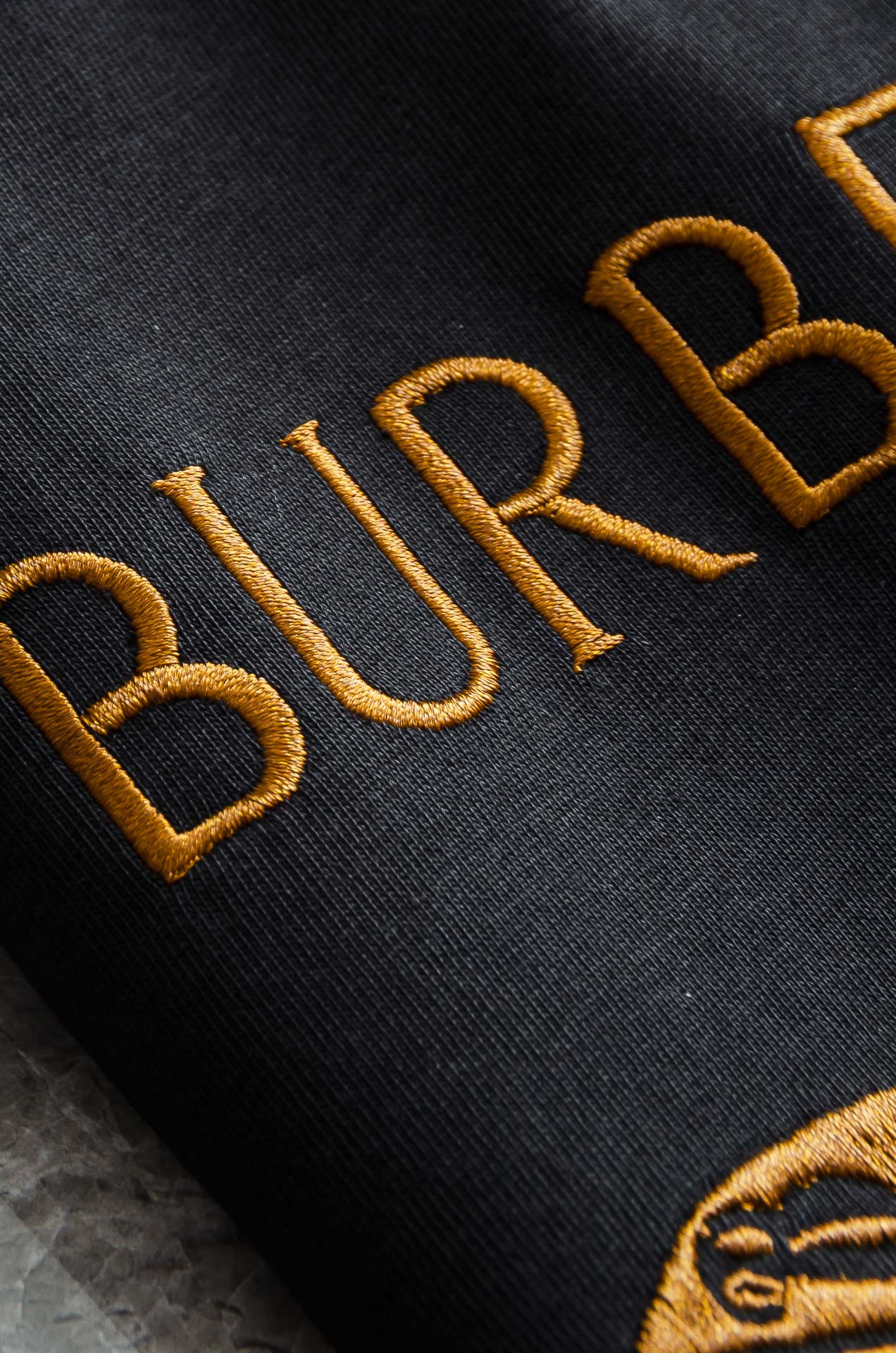 🆕 BURBE*RRY巴宝*莉2026SS最新客供进口长绒棉男士圆领短袖T恤衫#定织定染100%长绒棉，