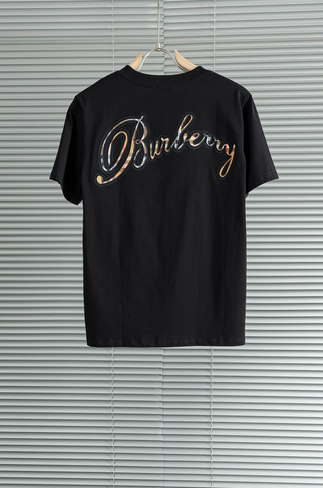 🆕 BURBE*RRY巴宝*莉2026SS最新客供进口长绒棉男士圆领短袖T恤衫#定织定染100%长绒棉，