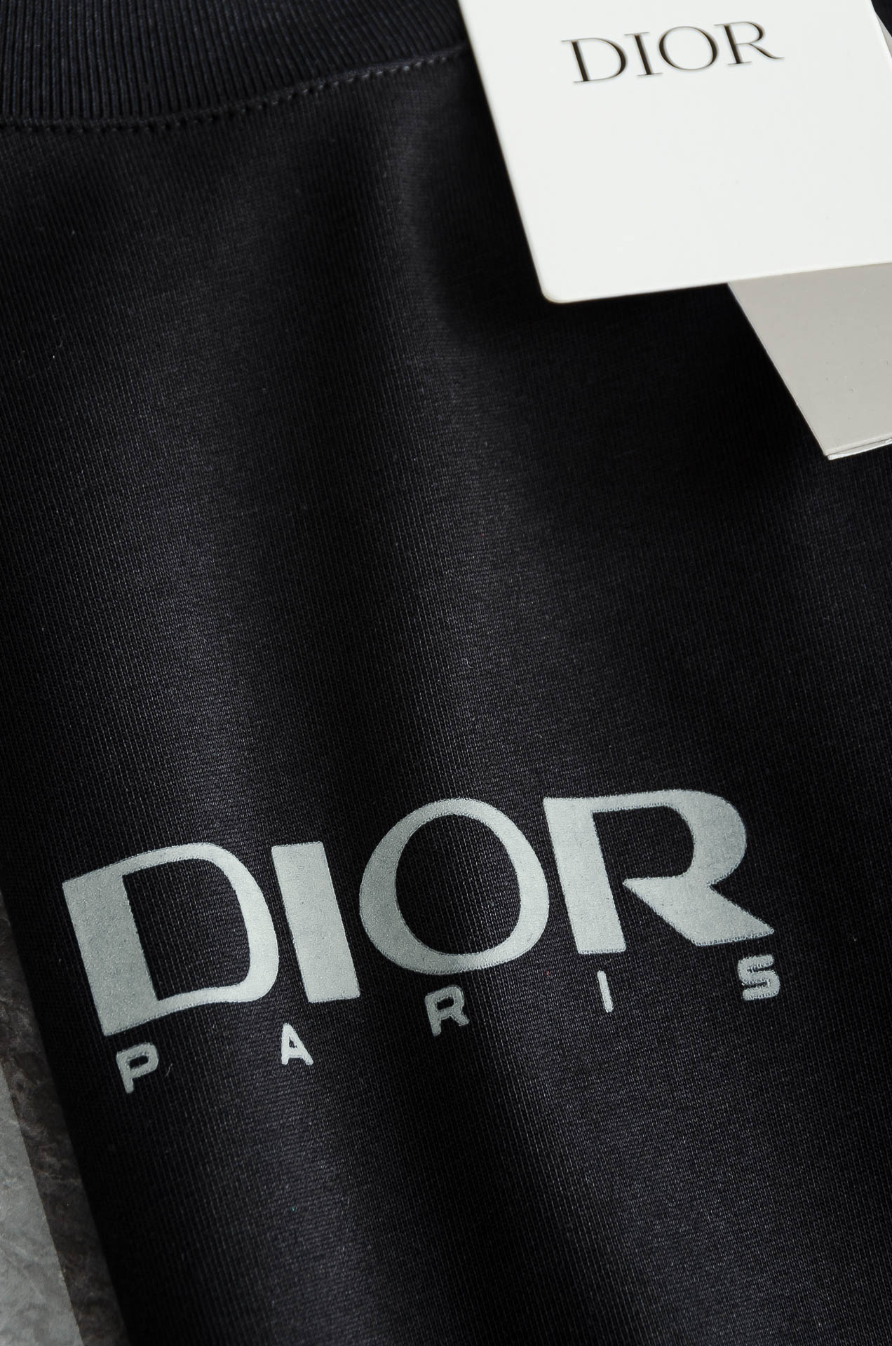 Dior迪奥 2026SS最新客供进口长绒棉男士圆领短袖T恤衫#定织定染100%长绒棉，最大程度的给你带