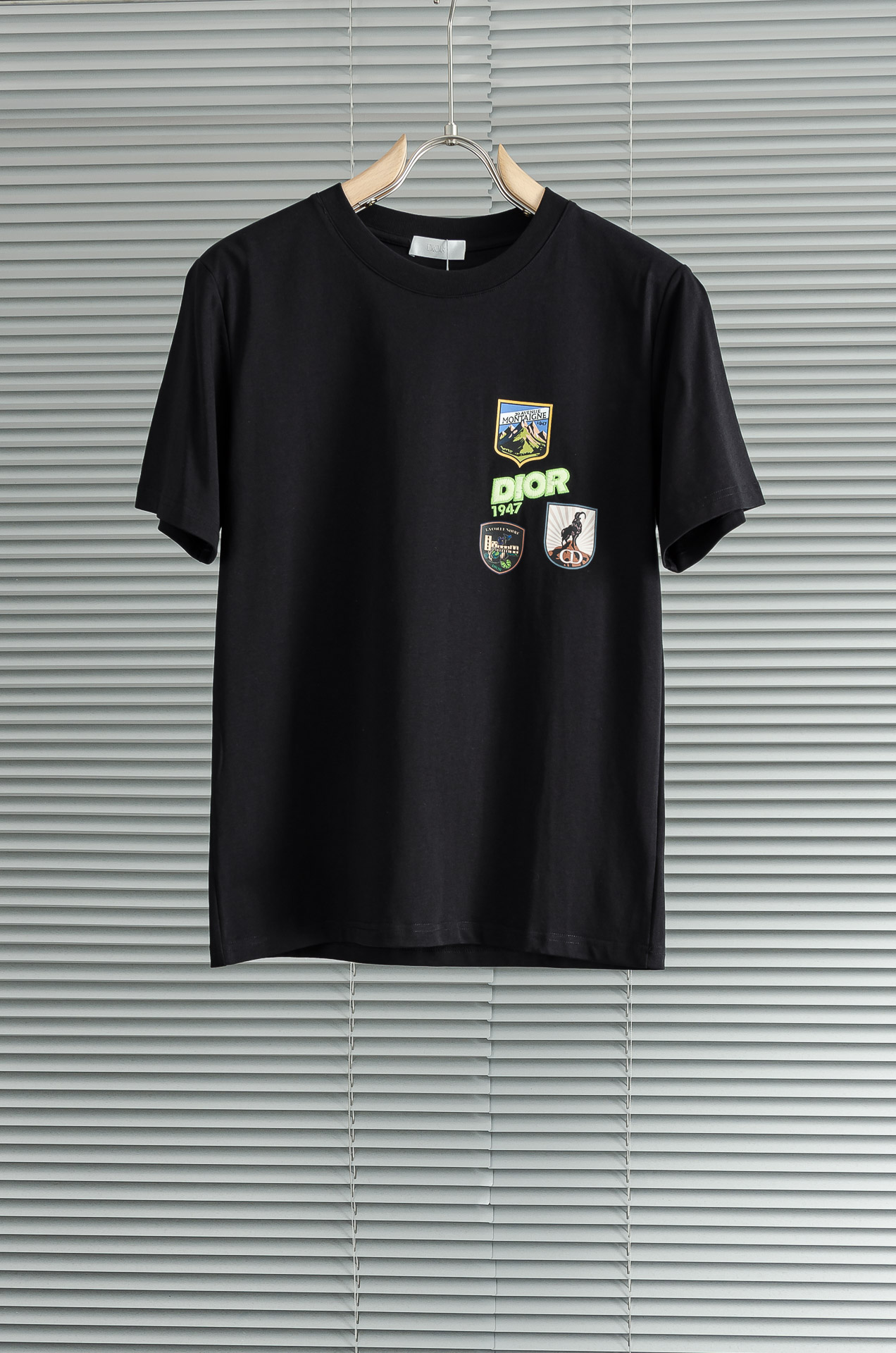 Dior迪奥 2026SS最新客供进口长绒棉男士圆领短袖T恤衫#定织定染100%长绒棉，最大程度的给你带