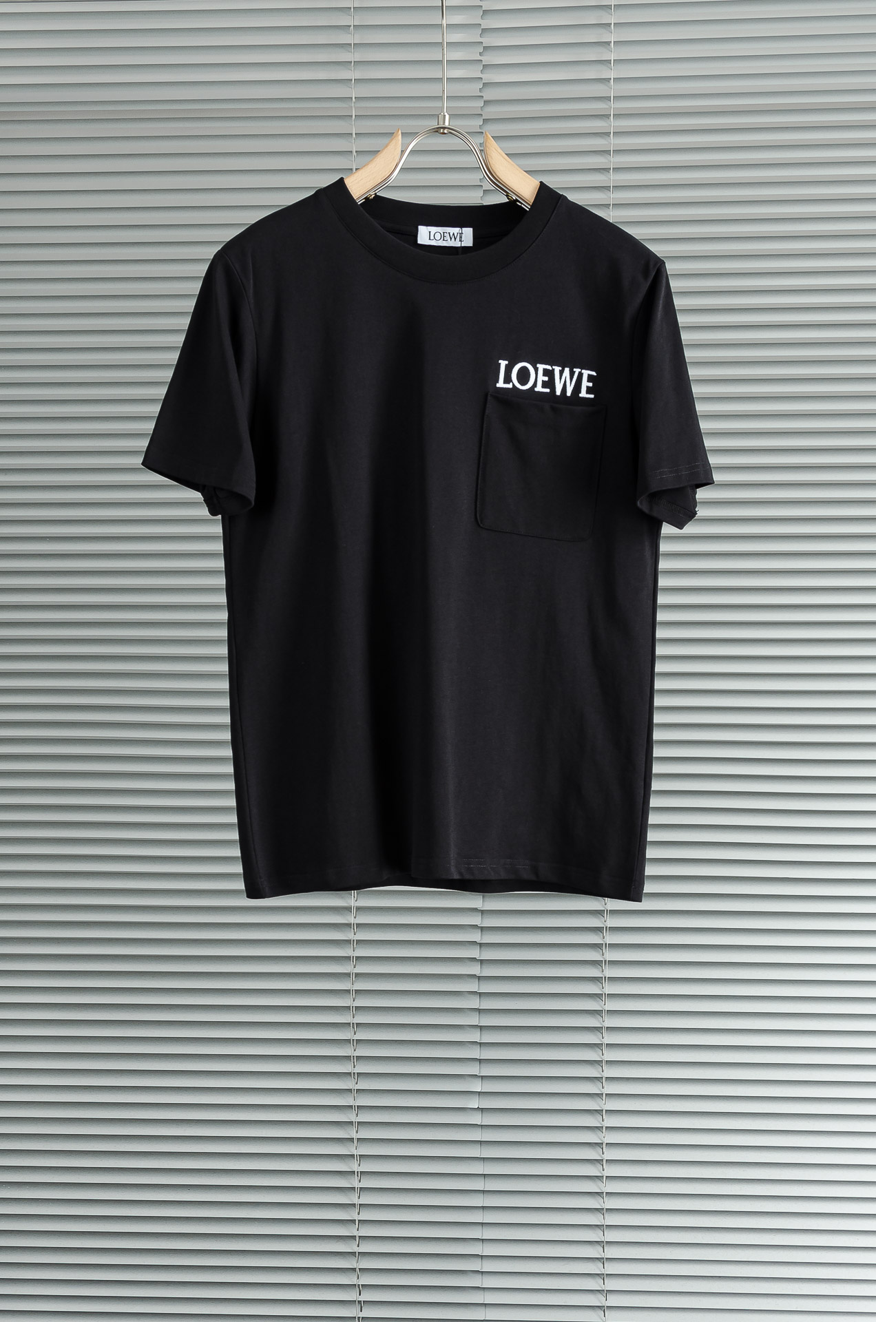 LOEWE罗意威2026SS最新客供进口长绒棉男士圆领短袖T恤衫#定织定染100%长绒棉，最大程度的给你