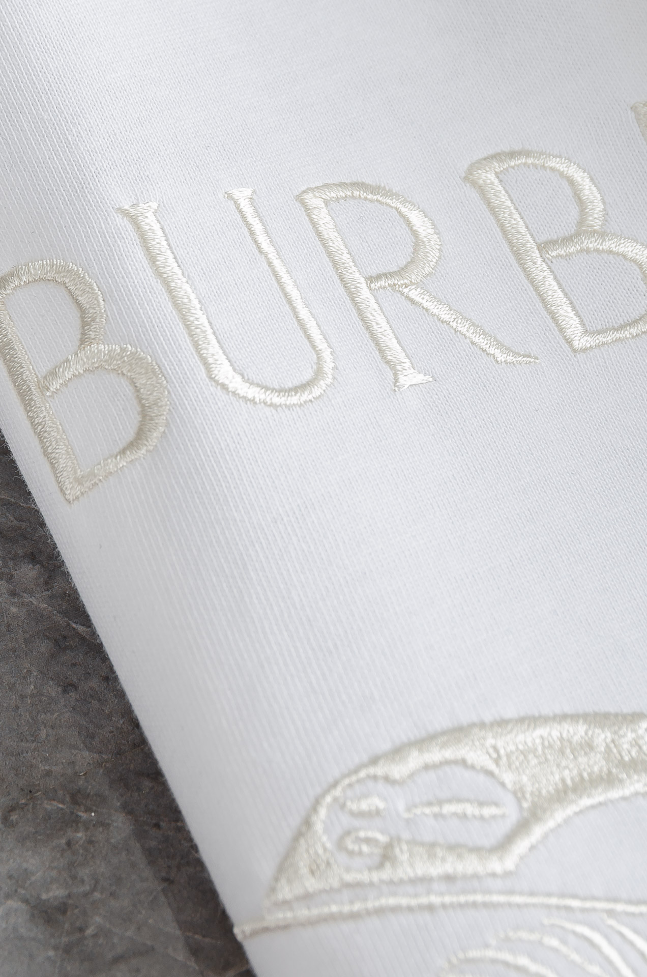 🆕 BURBE*RRY巴宝*莉2026SS最新客供进口长绒棉男士圆领短袖T恤衫#定织定染100%长绒棉，