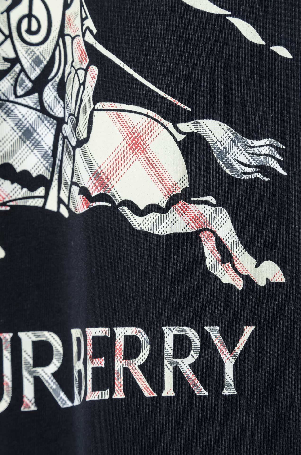 ☀️☀️Burberry巴宝莉 2026SS最新客供进口长绒棉男士圆领短袖T恤衫#定织定染100%长绒棉