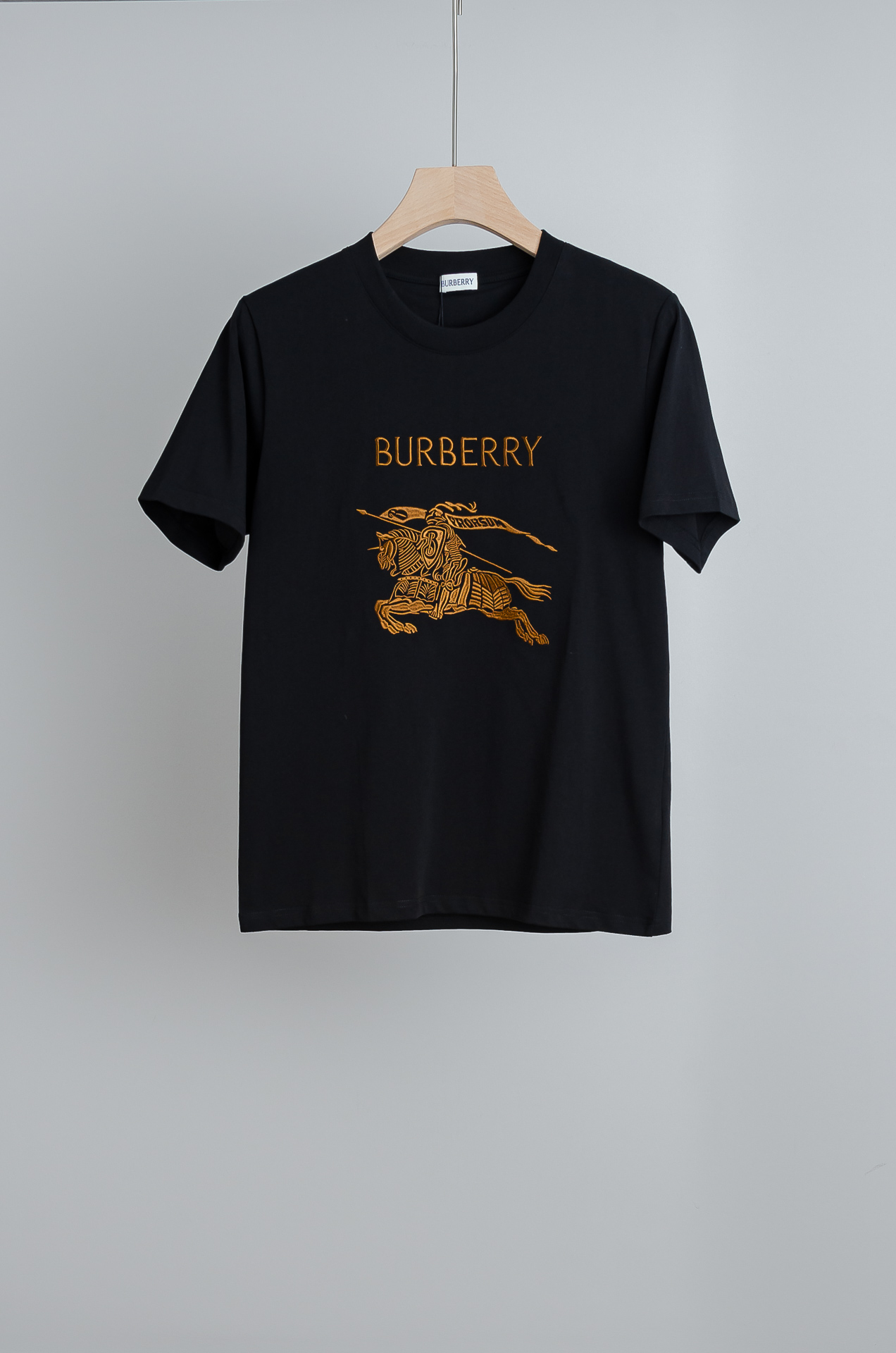 ☀️☀️Burberry巴宝莉 2026SS最新客供进口长绒棉男士圆领短袖T恤衫#定织定染100%长绒棉