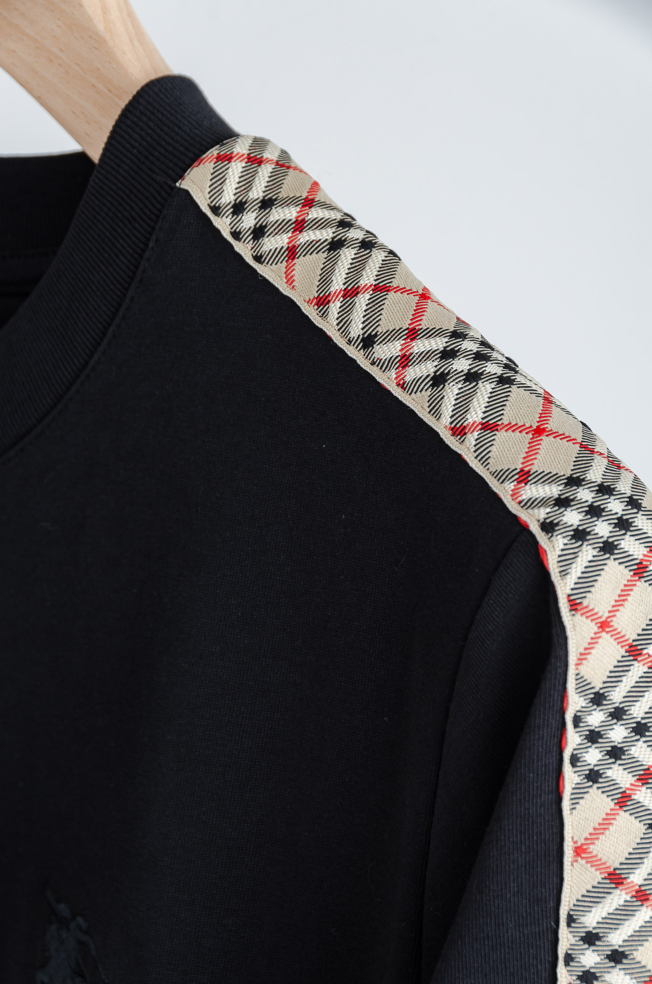 🧨 ☀️☀️BURBERRY巴宝莉2026SS最新客供进口长绒棉立体剪裁男士圆领短袖T恤衫#定织定染10