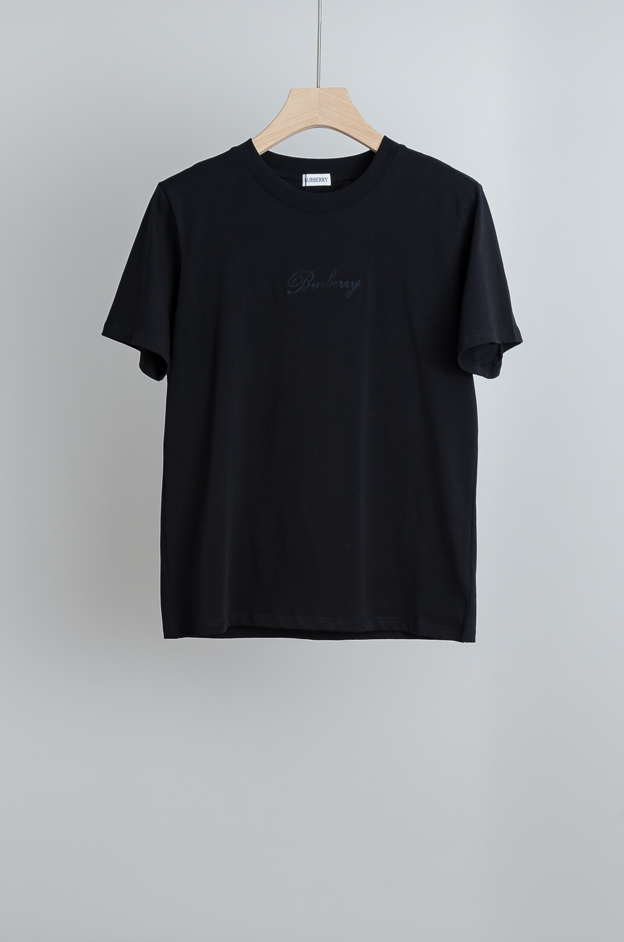 🧨 ☀️☀️BURBERRY巴宝莉2026SS最新客供进口长绒棉立体剪裁男士圆领短袖T恤衫#定织定染10