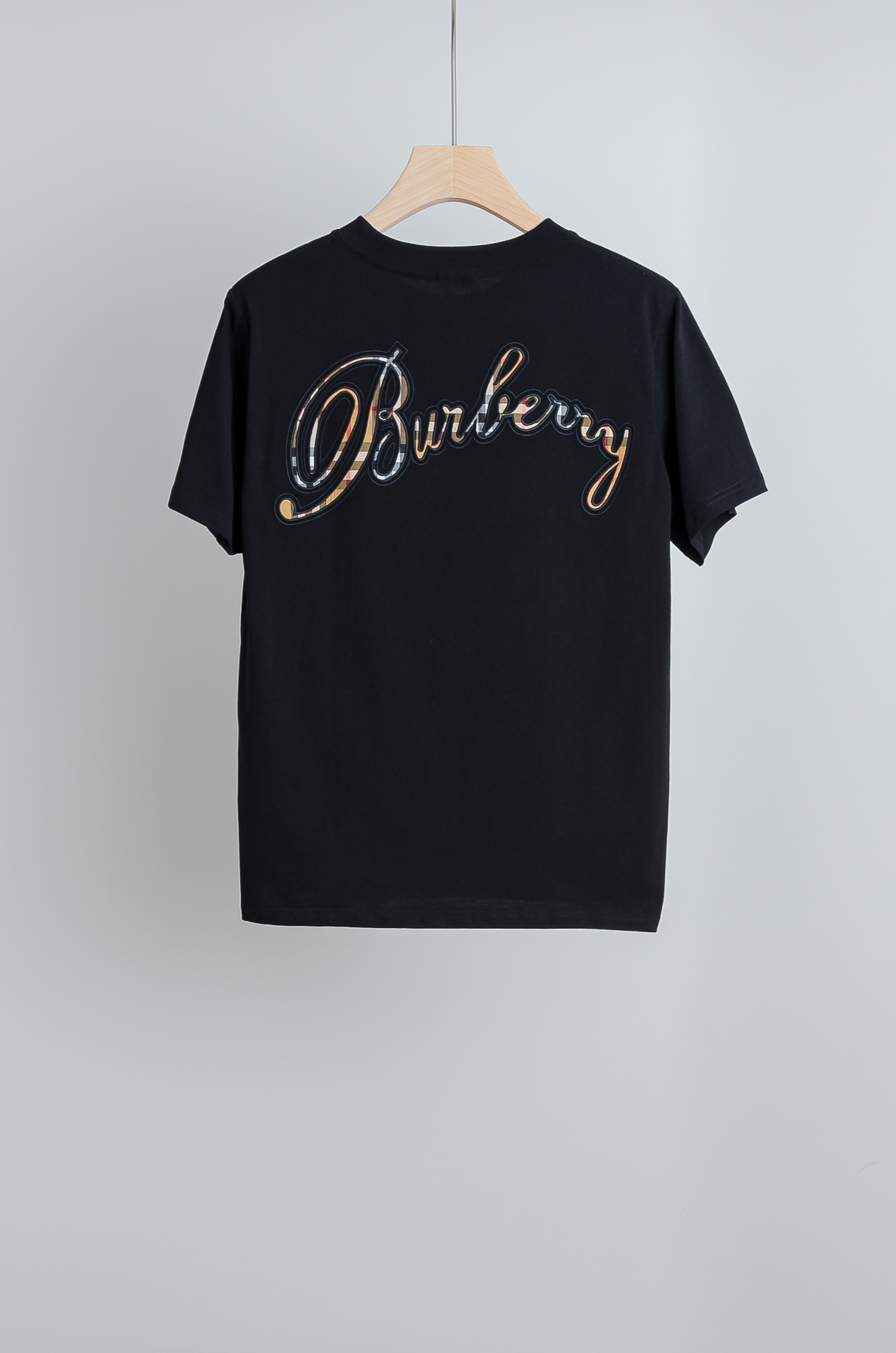 🧨 ☀️☀️BURBERRY巴宝莉2026SS最新客供进口长绒棉立体剪裁男士圆领短袖T恤衫#定织定染10