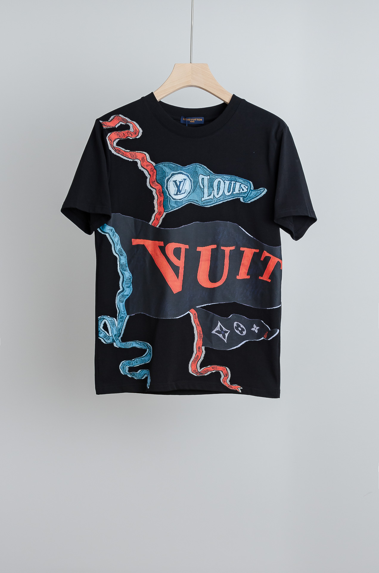 ☀️☀️LV 2026SS最新客供进口长绒棉男士圆领短袖T恤衫#定织定染100%长绒棉，最大程度的给你带