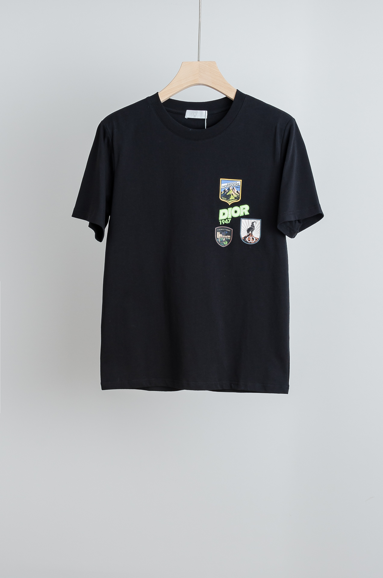 ☀️☀️Dior迪奥 2026SS最新客供进口长绒棉男士圆领短袖T恤衫#定织定染100%长绒棉，最大程度