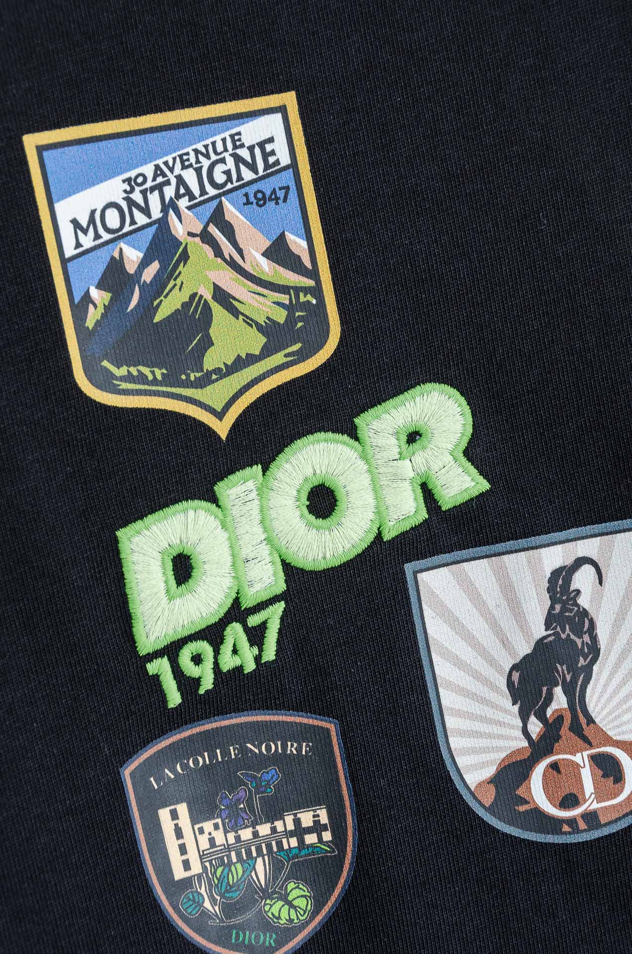 ☀️☀️Dior迪奥 2026SS最新客供进口长绒棉男士圆领短袖T恤衫#定织定染100%长绒棉，最大程度