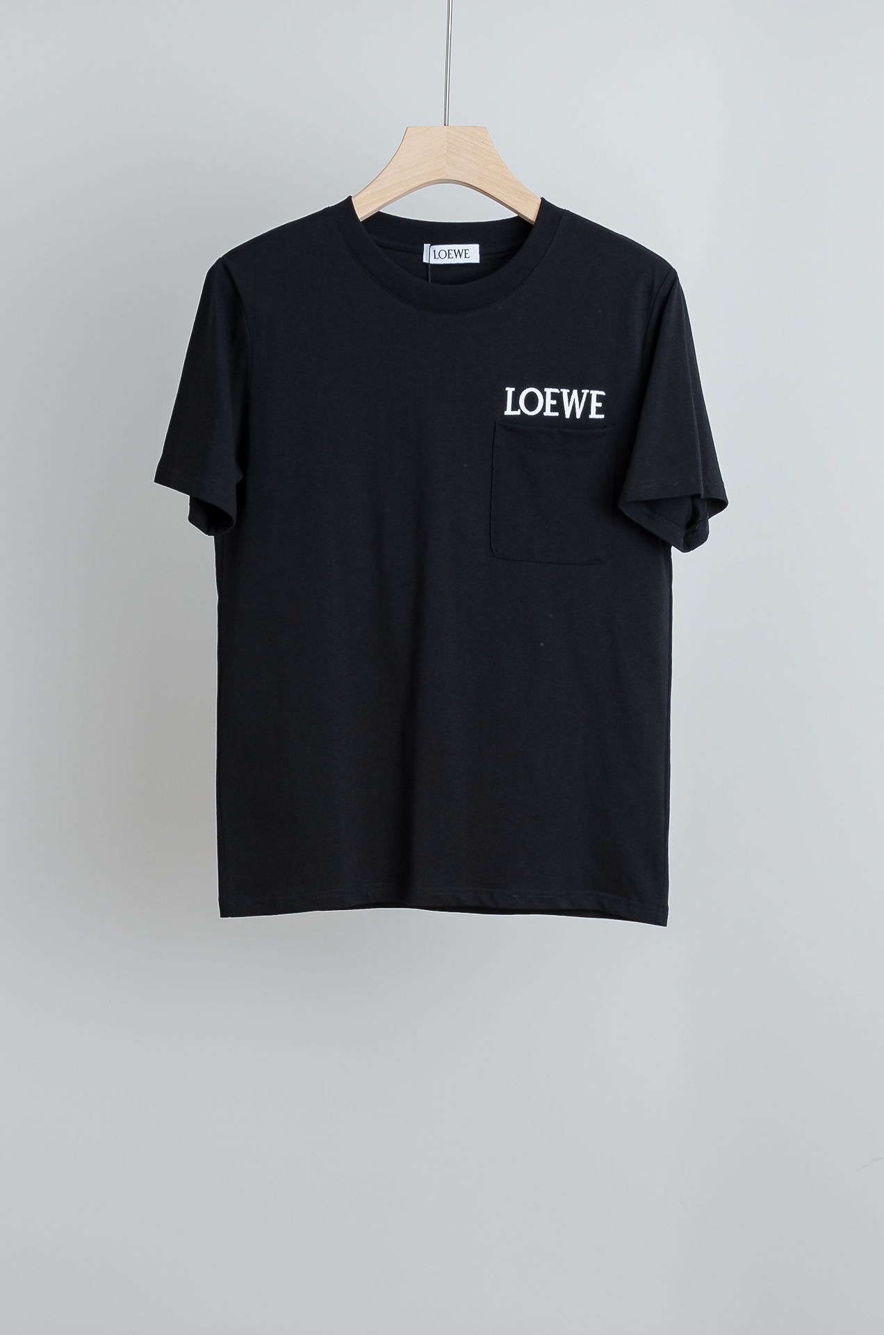 🧨 ☀️☀️LOEWE罗意威2026SS最新客供进口长绒棉立体剪裁男士圆领短袖T恤衫#定织定染100%长