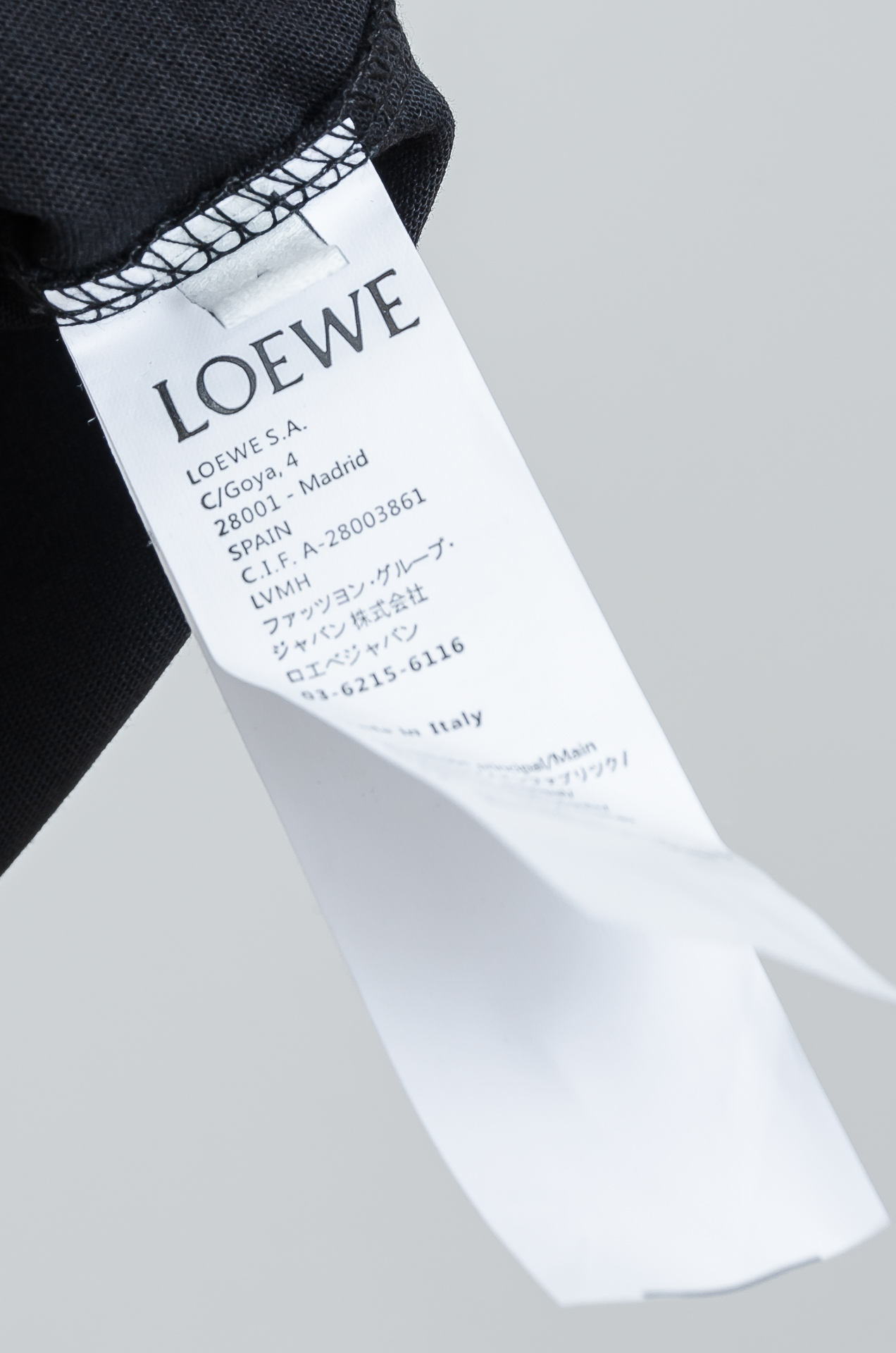 🧨 ☀️☀️LOEWE罗意威2026SS最新客供进口长绒棉立体剪裁男士圆领短袖T恤衫#定织定染100%长