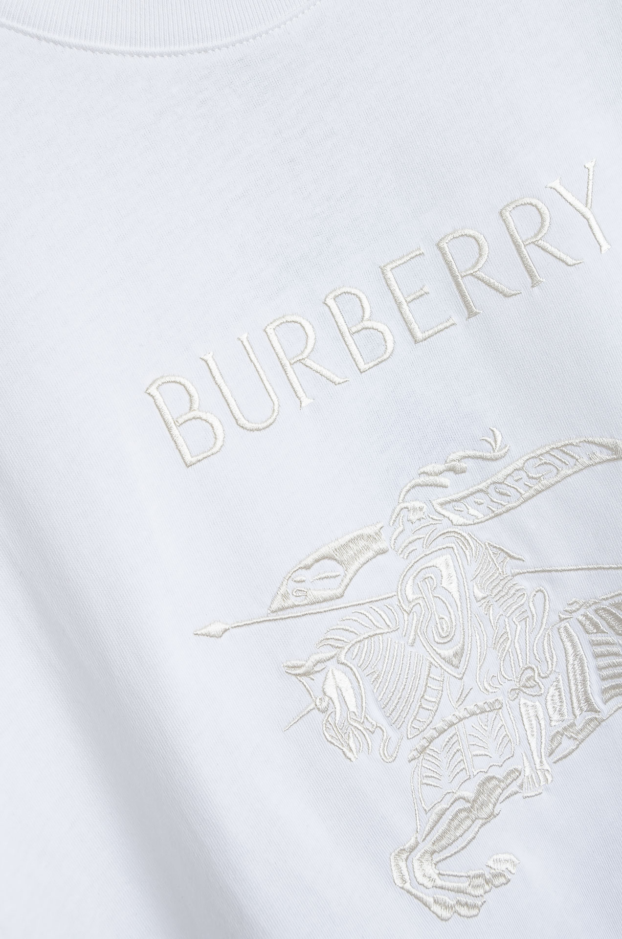 ☀️☀️Burberry巴宝莉 2026SS最新客供进口长绒棉男士圆领短袖T恤衫#定织定染100%长绒棉
