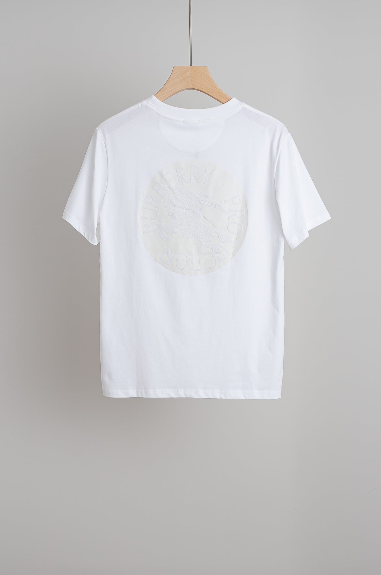 🧨 ☀️☀️BURBERRY巴宝莉2026SS最新客供进口长绒棉立体剪裁男士圆领短袖T恤衫#定织定染10