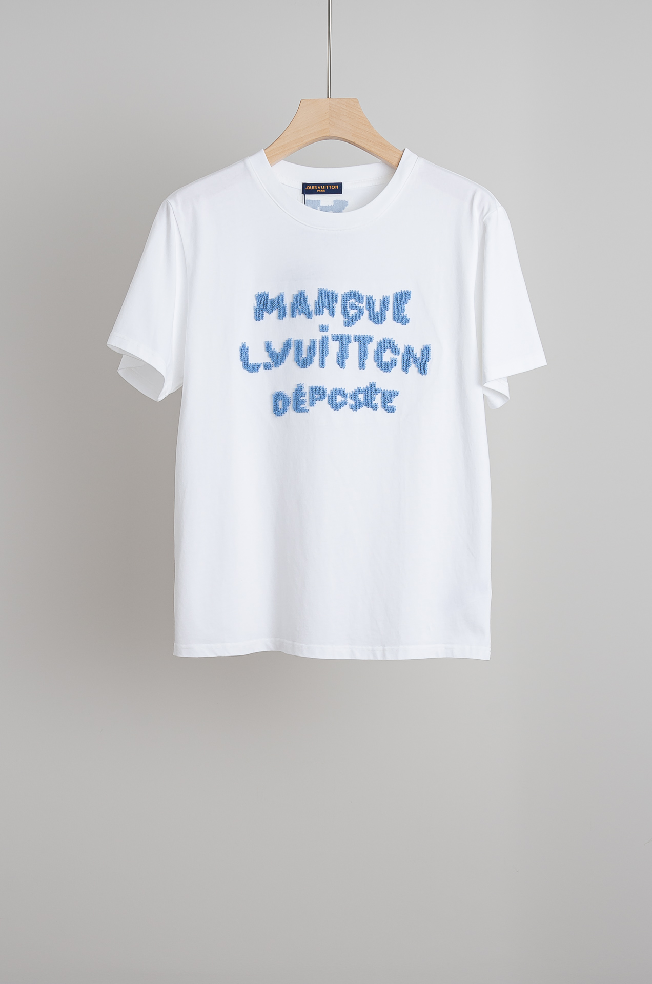 ☀️☀️LV 2026SS最新客供进口长绒棉男士圆领短袖T恤衫#定织定染100%长绒棉，最大程度的给你带