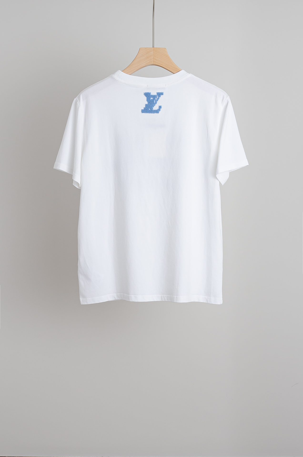 ☀️☀️LV 2026SS最新客供进口长绒棉男士圆领短袖T恤衫#定织定染100%长绒棉，最大程度的给你带