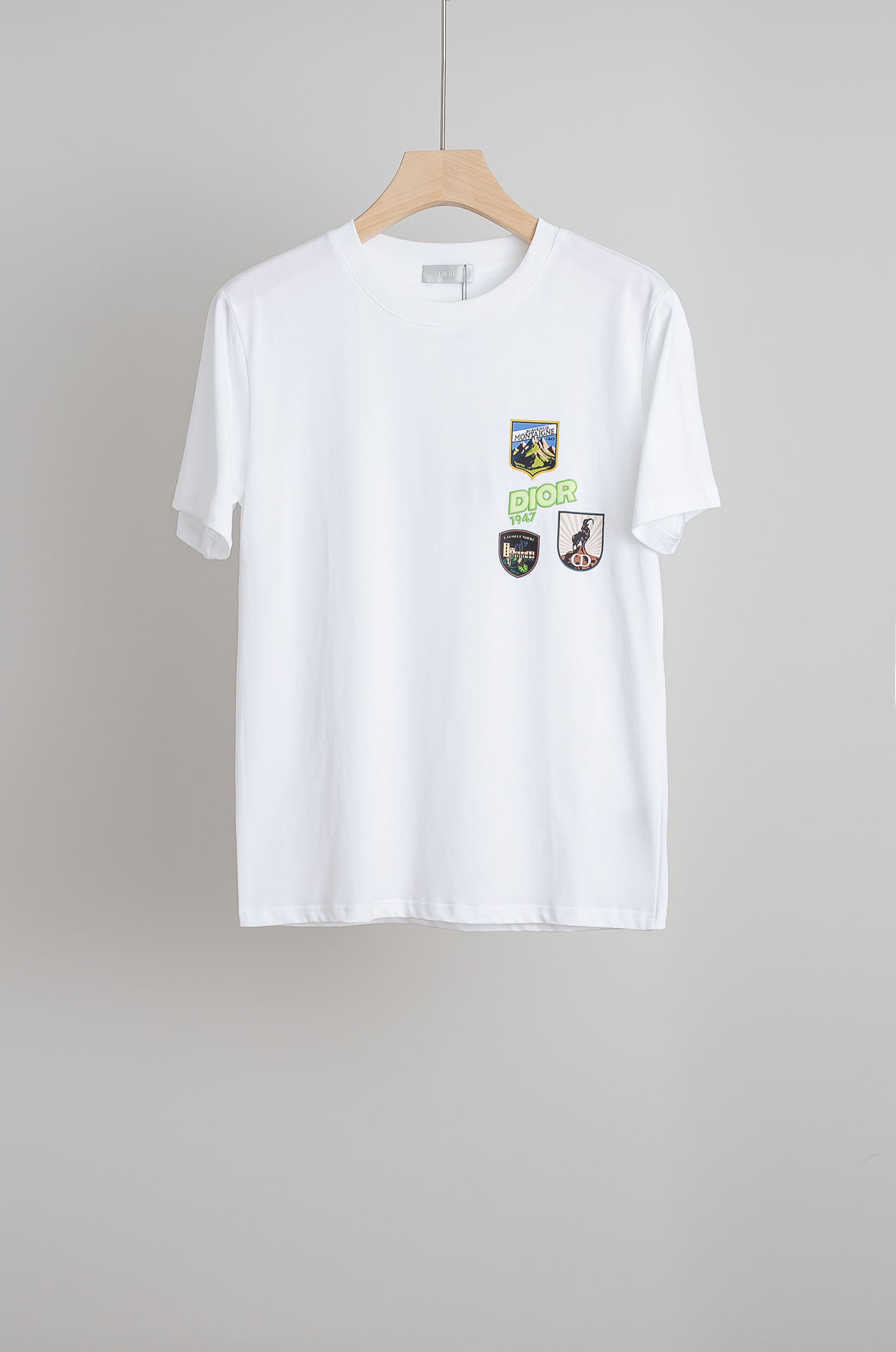 ☀️☀️Dior迪奥 2026SS最新客供进口长绒棉男士圆领短袖T恤衫#定织定染100%长绒棉，最大程度