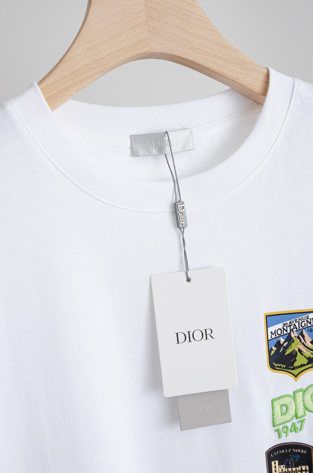 ☀️☀️Dior迪奥 2026SS最新客供进口长绒棉男士圆领短袖T恤衫#定织定染100%长绒棉，最大程度