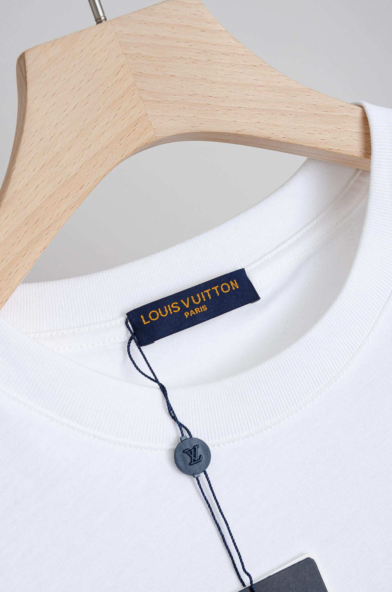 ☀️☀️LV 2026SS最新客供进口长绒棉男士圆领短袖T恤衫#定织定染100%长绒棉，最大程度的给你带