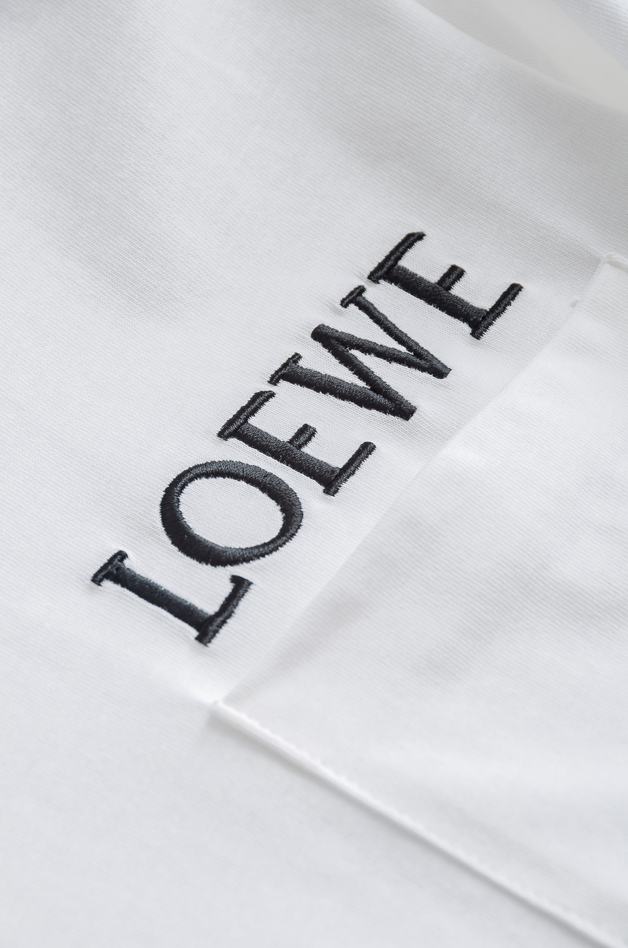 LOEWE罗意威2026SS最新客供进口长绒棉男士圆领短袖T恤衫#定织定染100%长绒棉，最大程度的给你