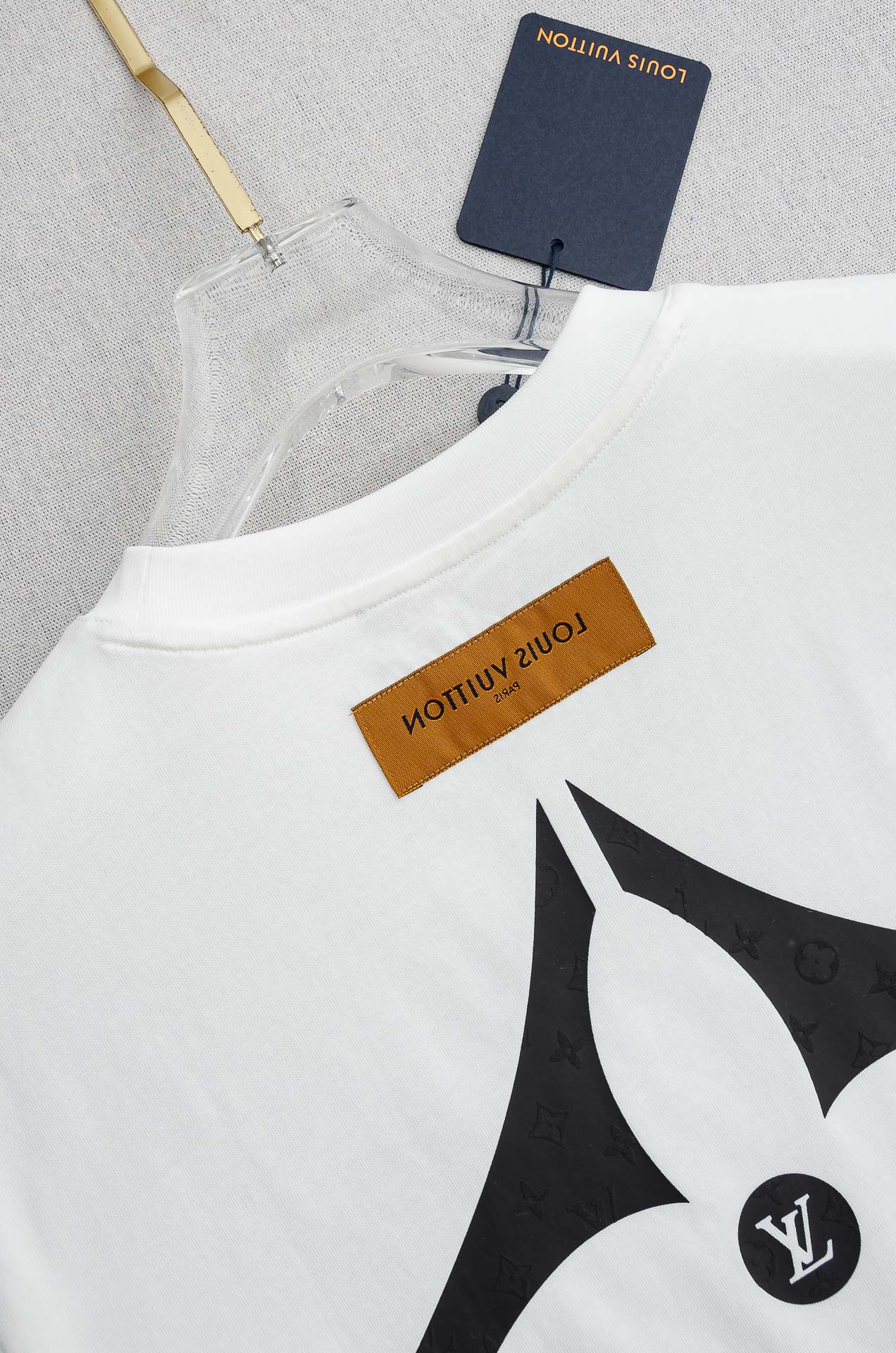 LV 2026SS时尚潮人必备男士休闲圆领短袖T恤衫#设计理念潮流前卫与尚可持续，选用客供进口100%棉