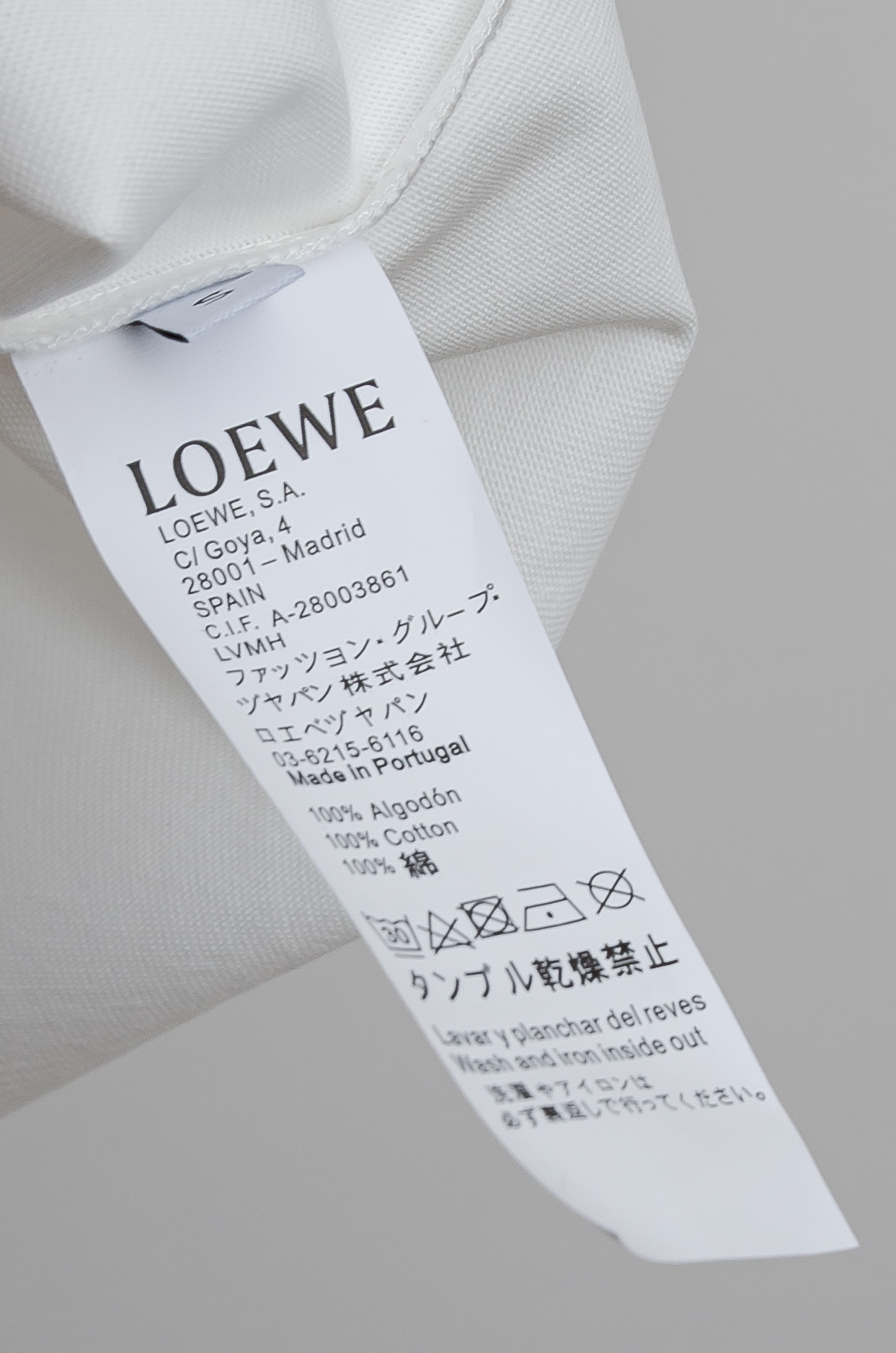 🧨 LOEWE 罗意威2026SS时尚潮人必备男士休闲圆领短袖T恤衫#选用客供进口100%棉成分精织混纺