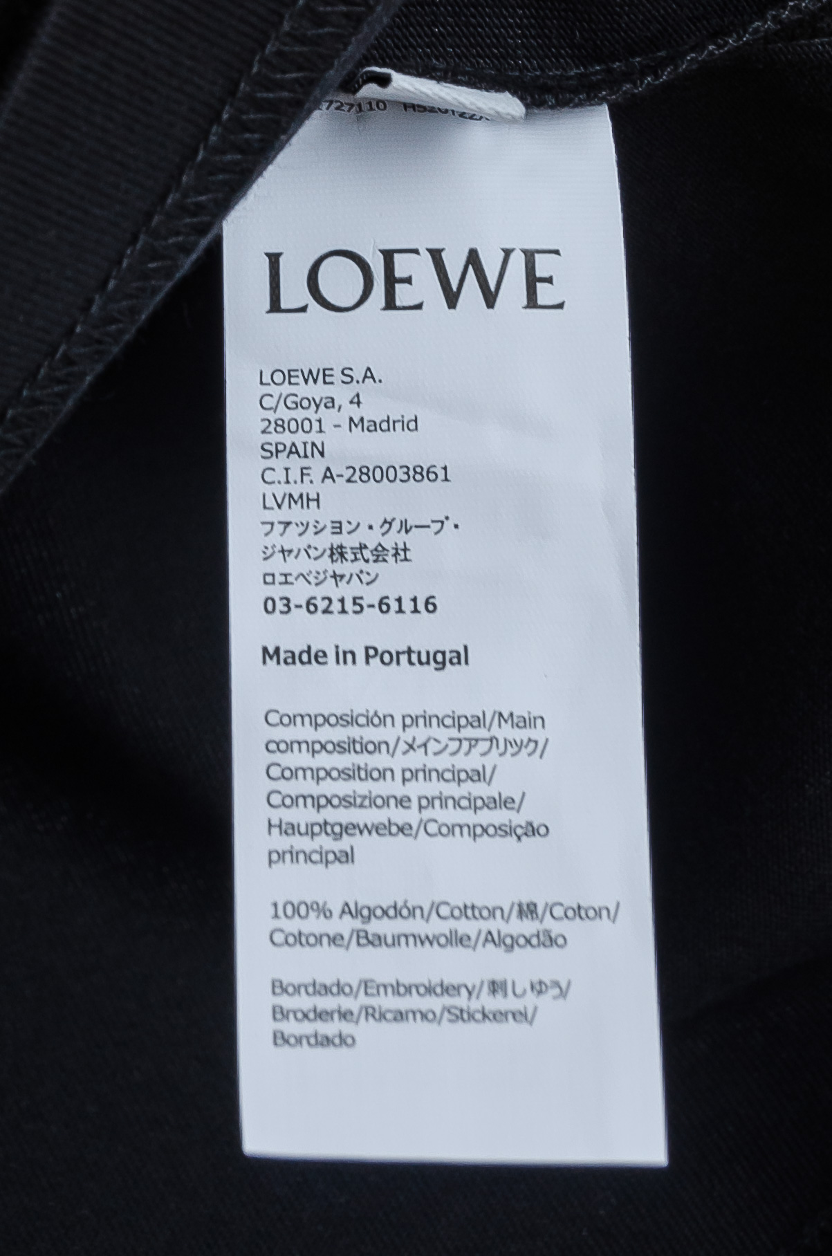 🧨 LOEWE 罗意威2026SS时尚潮人必备男士休闲圆领短袖T恤衫#选用客供进口100%棉成分精织混纺