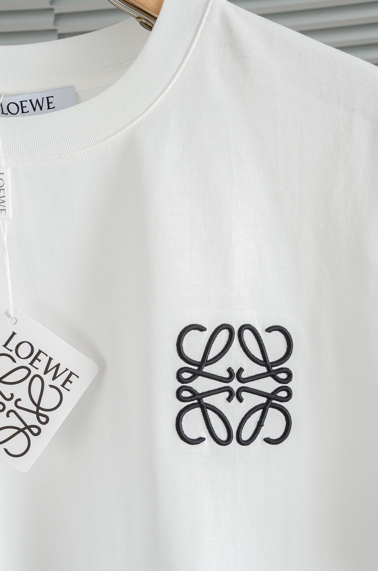 罗意威 LOEWE2026SS时尚潮人必备男士休闲圆领短袖T恤衫#设计理念潮流前卫与尚可持续，选用客供进