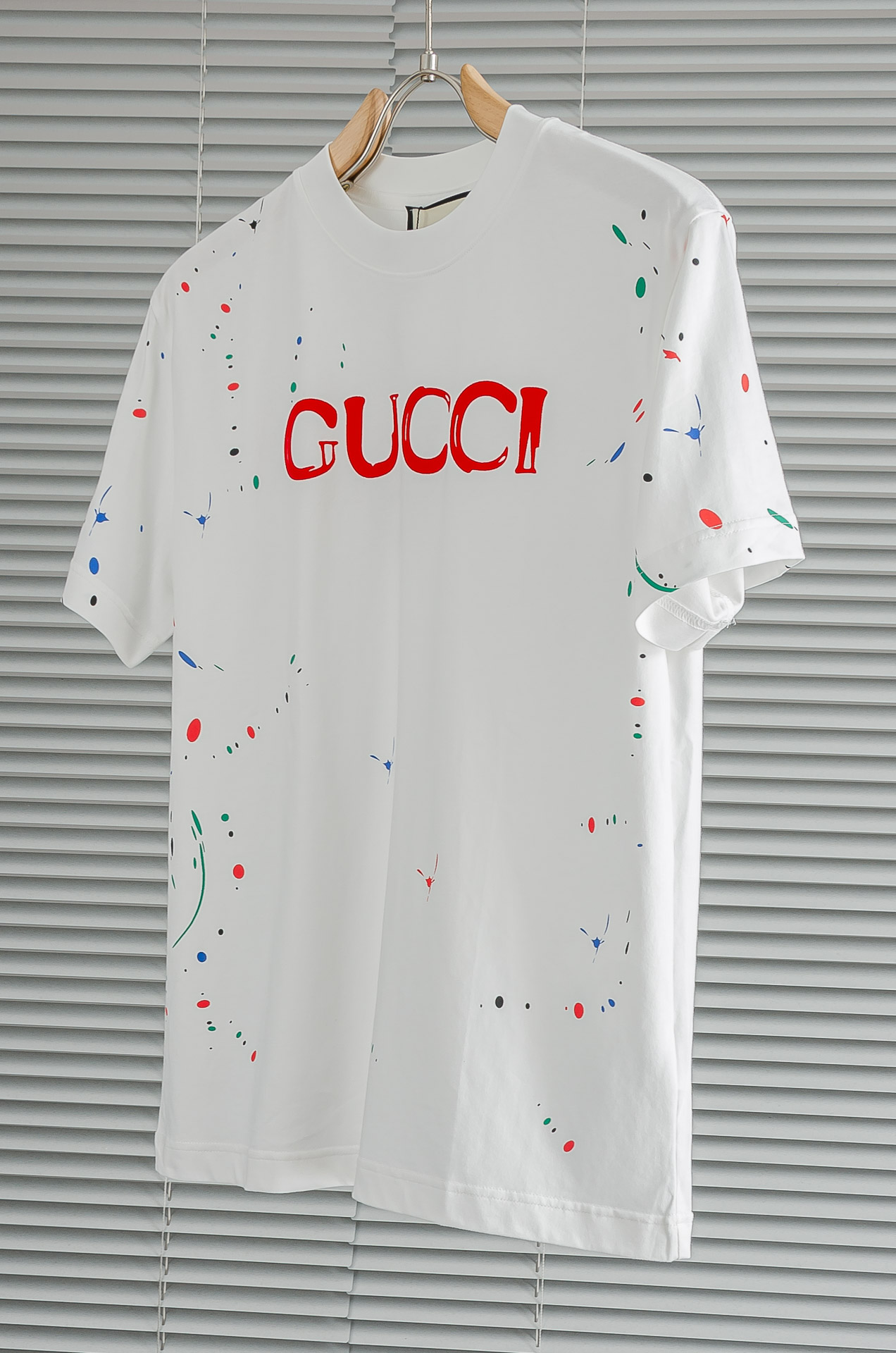 Gucci古驰2026SS时尚潮人必备男士休闲圆领短袖T恤衫#设计理念潮流前卫与尚可持续，选用客供进口1