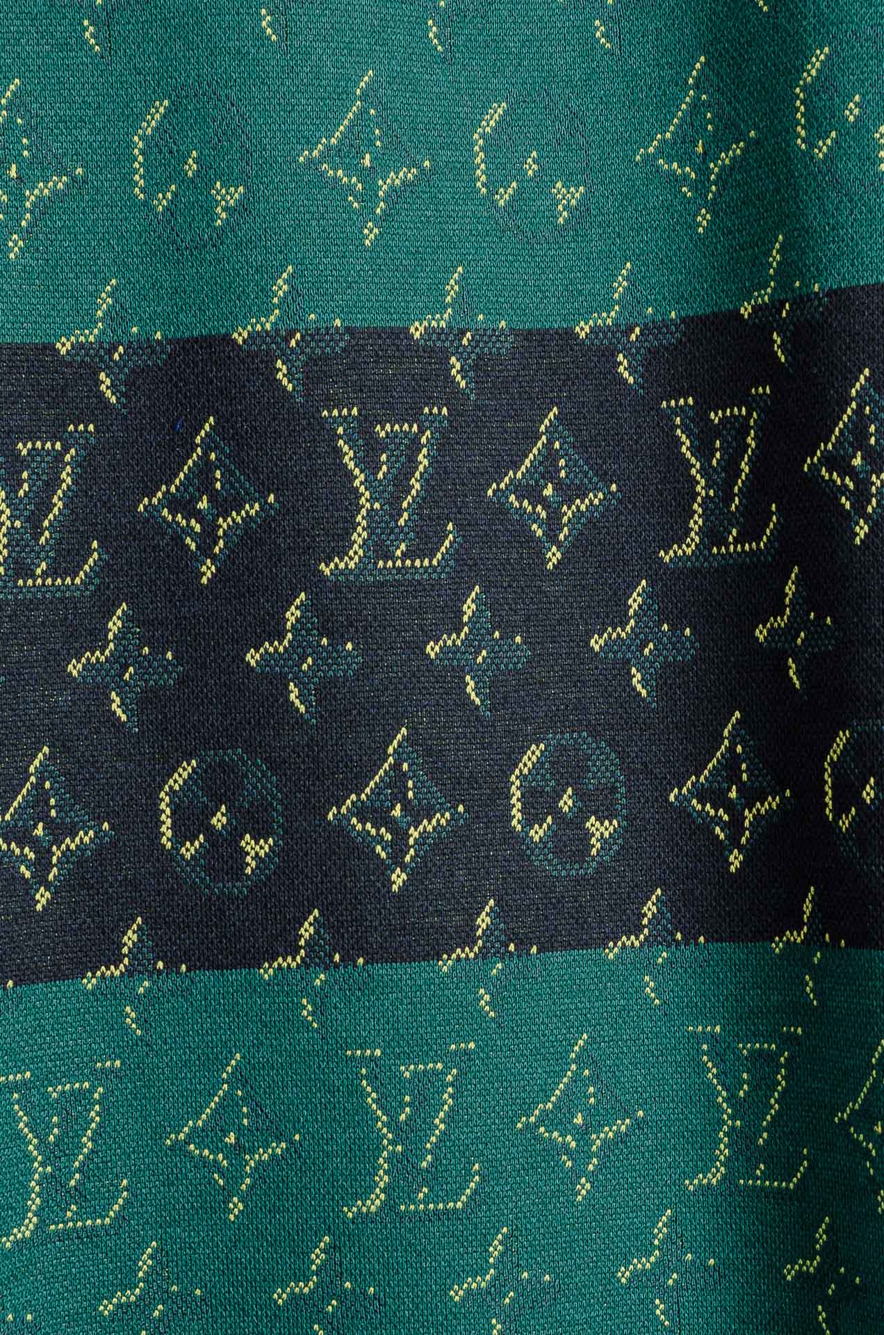 LOUIS VUITTON SS26 圆领短袖印花图案T恤 #本款短袖圆领衫以全幅 Monogram H