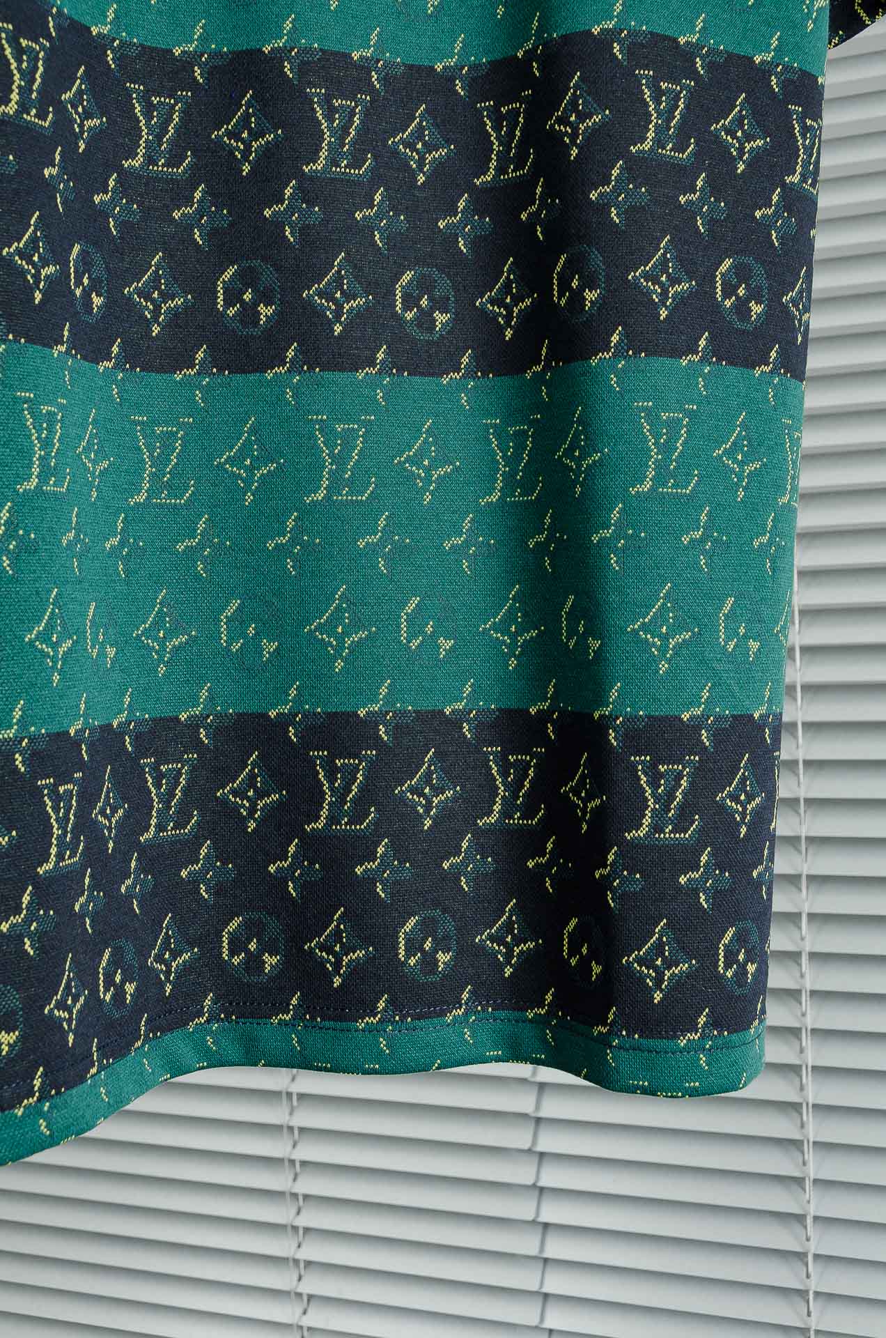 LOUIS VUITTON SS26 圆领短袖印花图案T恤 #本款短袖圆领衫以全幅 Monogram H